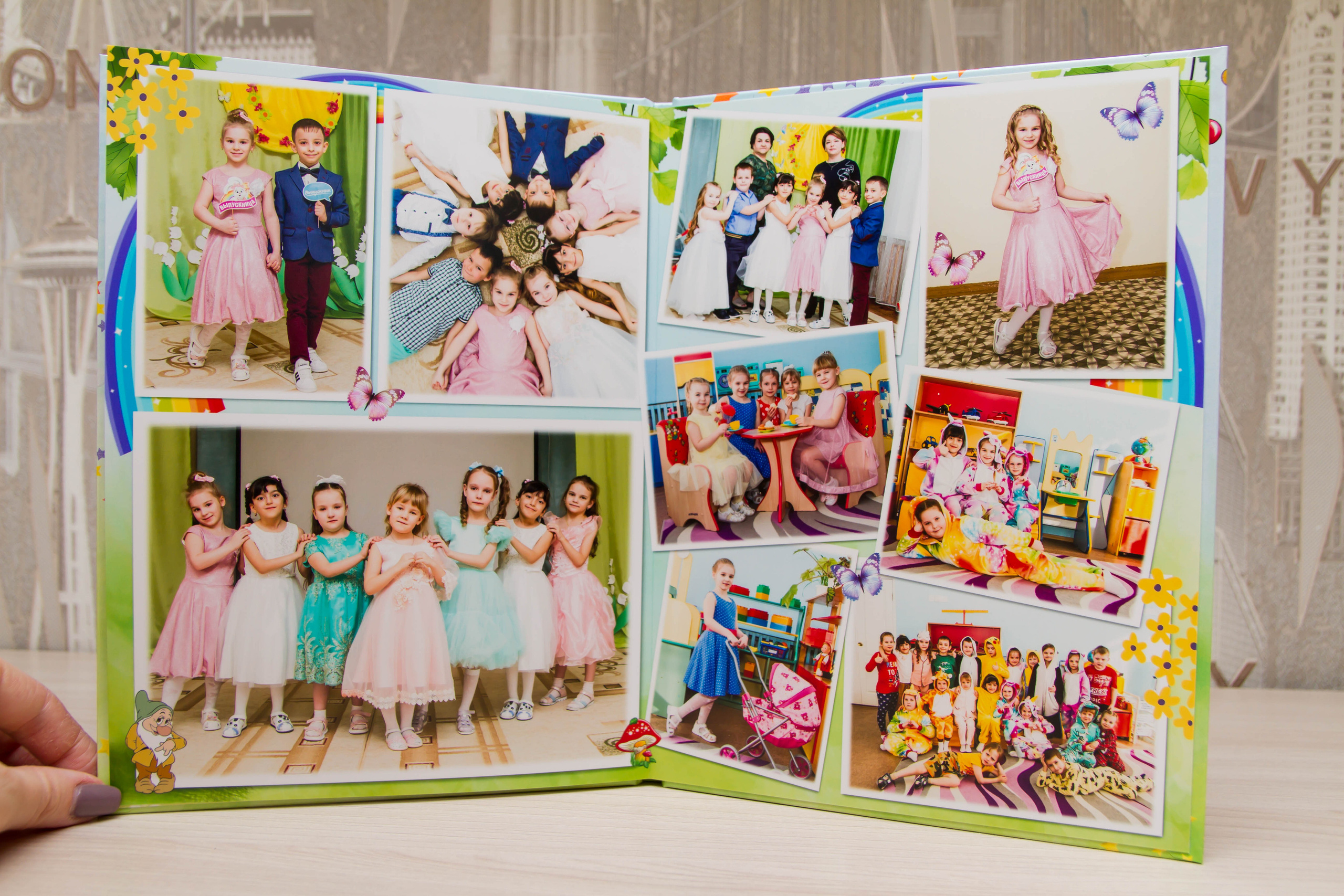 Выпускной альбом детский сад. Выпускные альбомы на заказ Нягань (фотокнигиназаказнягань)
