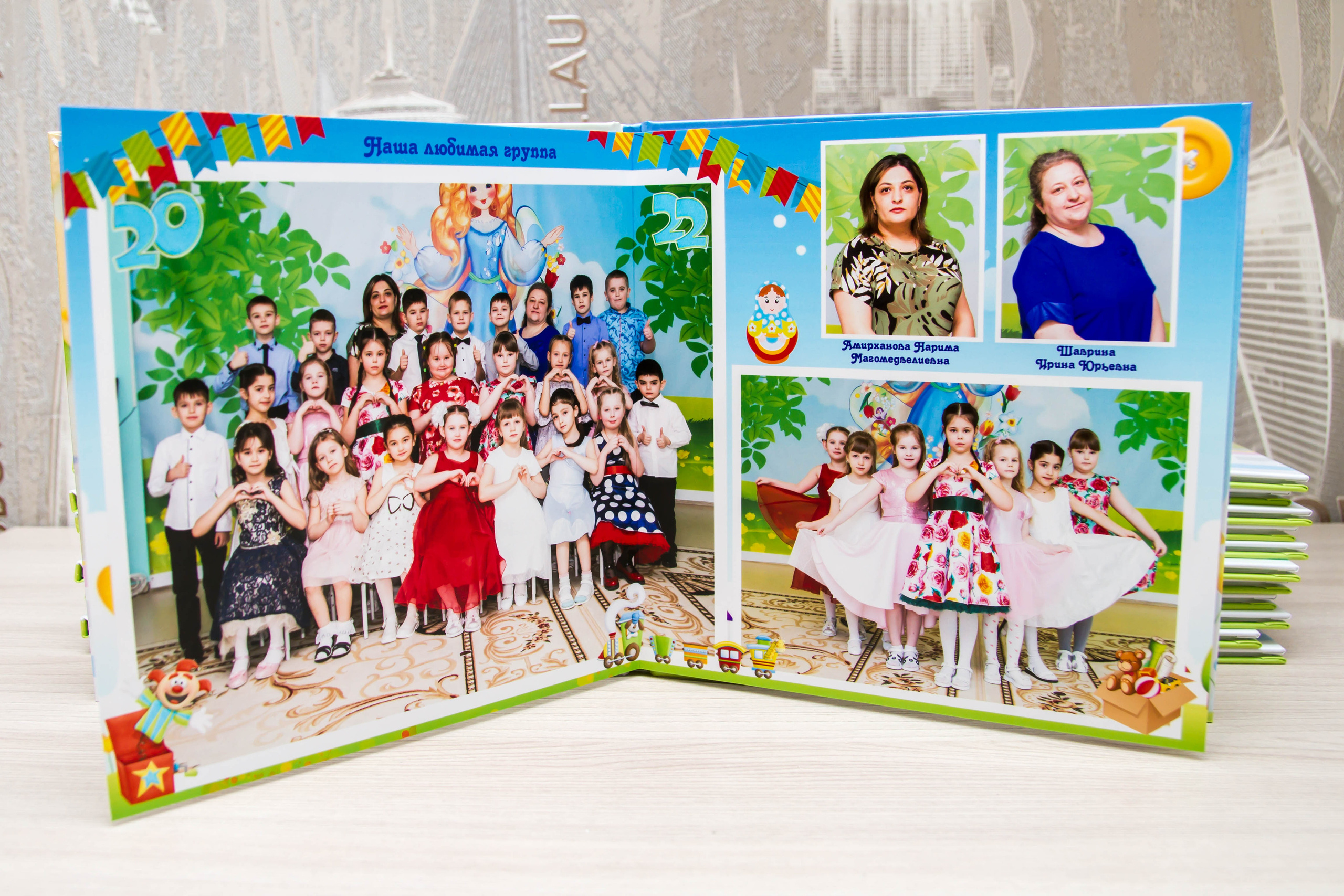 Выпускной альбом детский сад. Выпускные альбомы на заказ Нягань (фотокнигиназаказнягань)