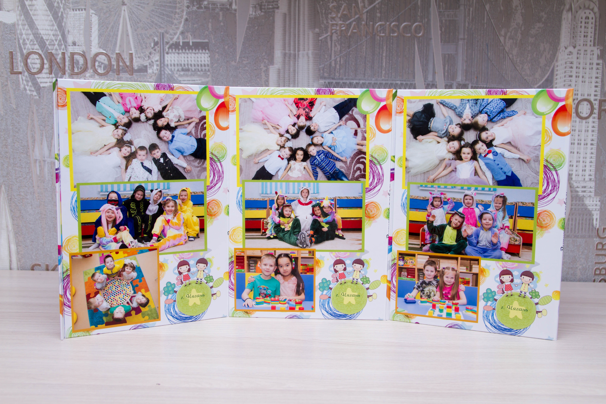 Выпускной альбом детский сад. Выпускные альбомы на заказ Нягань (фотокнигиназаказнягань)
