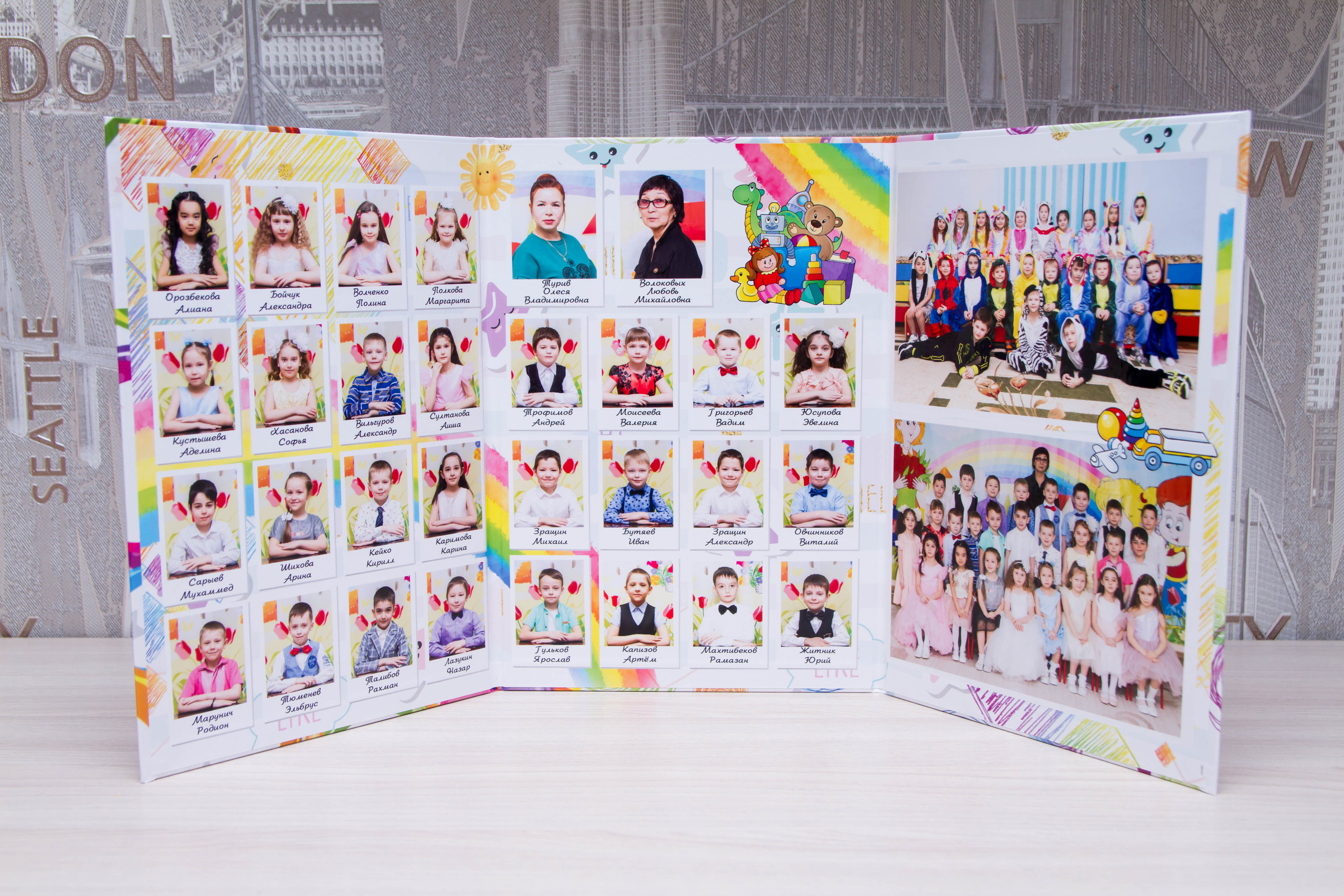 Выпускной альбом детский сад. Выпускные альбомы на заказ Нягань (фотокнигиназаказнягань)