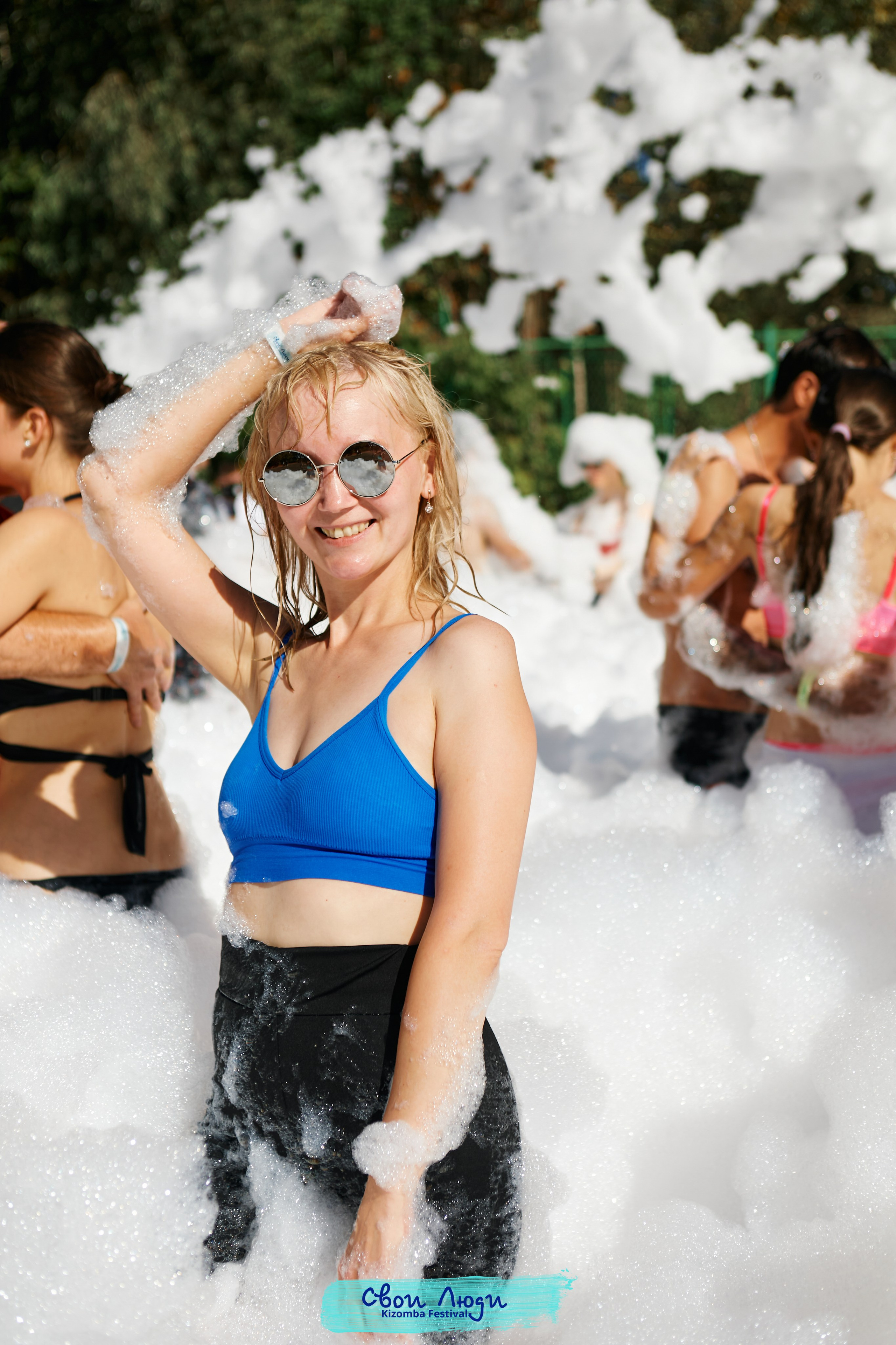 Foam party. Свадебный фотограф