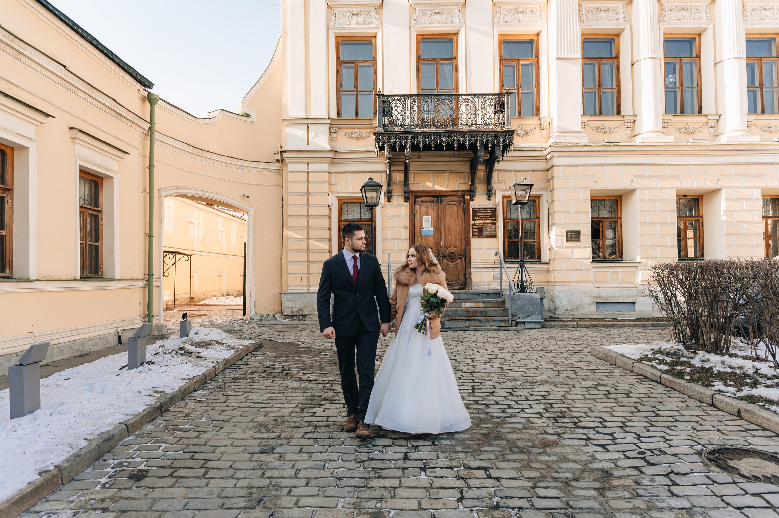 Фотосессия свадебной прогулки