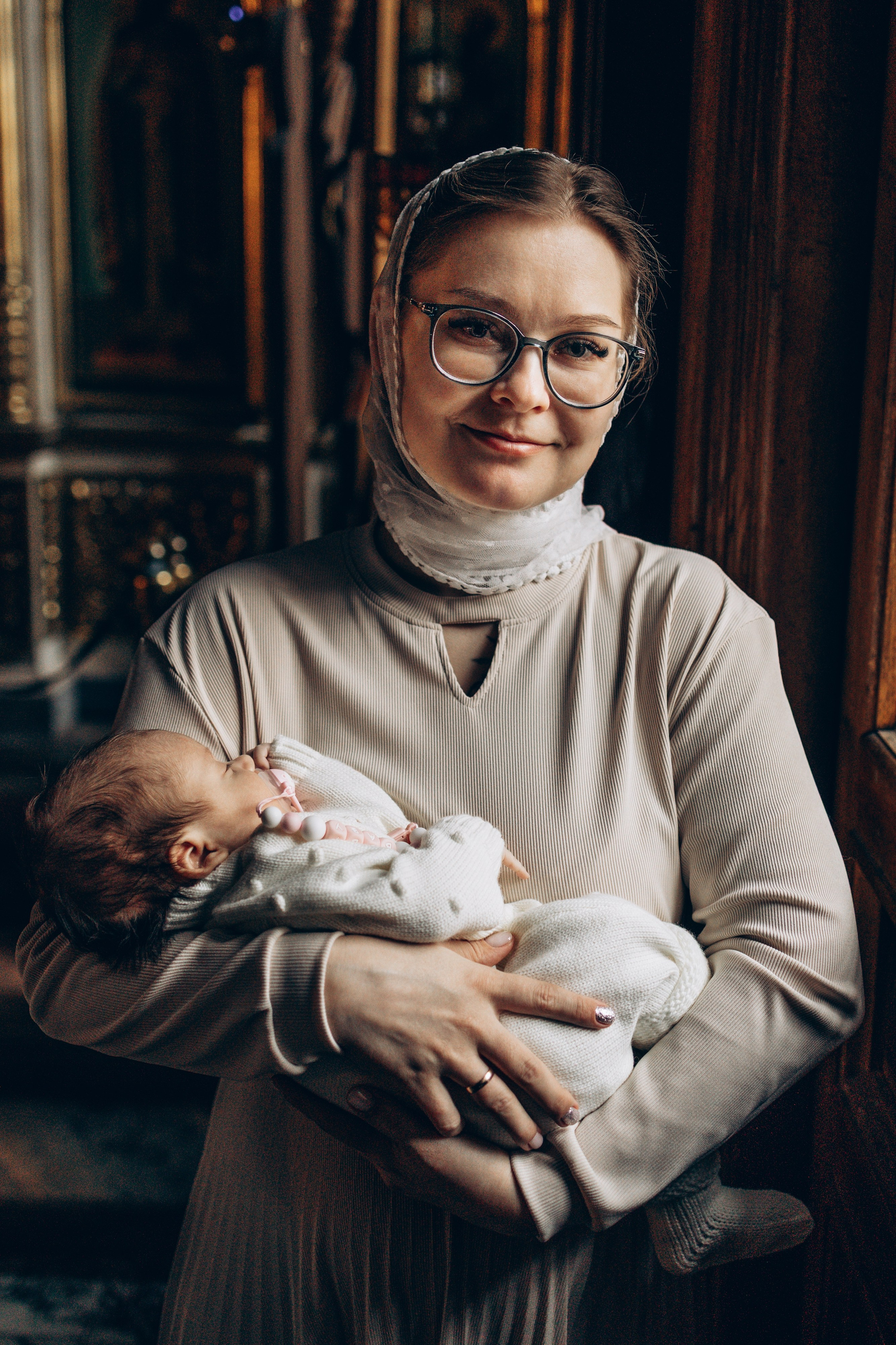 Крещение в Храме Воскресения Словущего в Даниловской Слободе. Главная