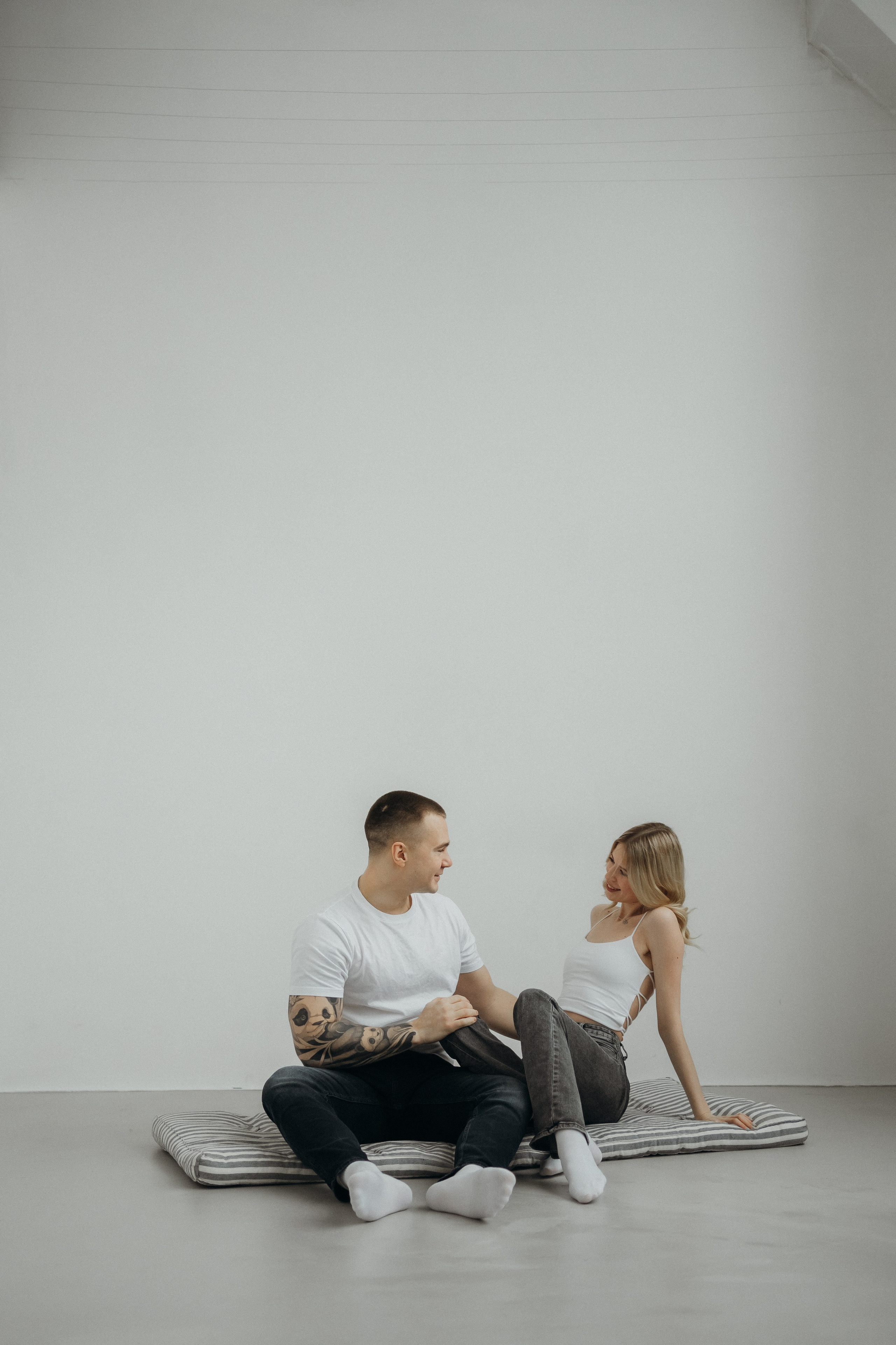 Парная фотосессия в студии в Архангельске. Портретный и свадебный фотограф в Архангельске Елизавета Стрекаловская