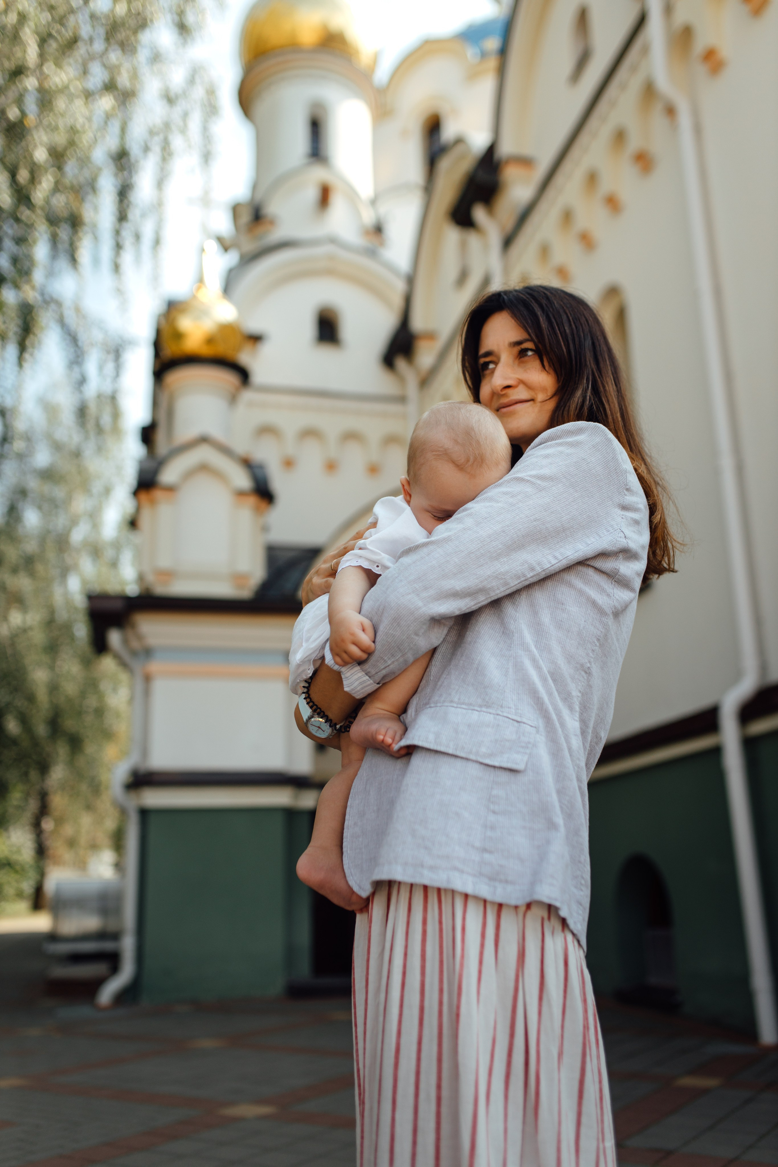 Крещение Егора (Георгия) Державный храм, св. Елисаветенского монастыря, Новинки, август 2024