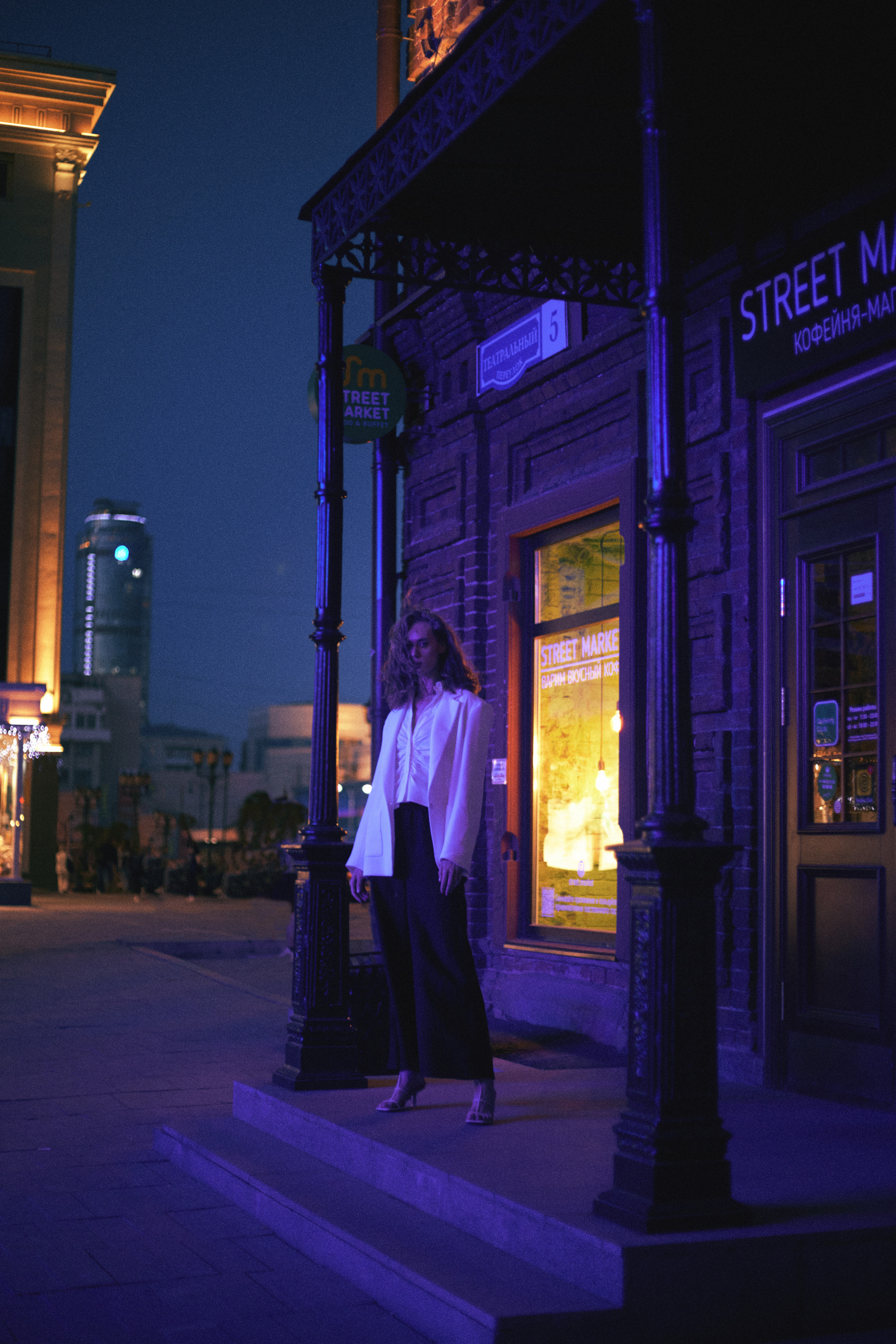 Фотосессия ночью for Nastya Екатеринбург. Фотограф Екатеринбург Анастасия Жерновская | Маркетплейсы и нейрофото