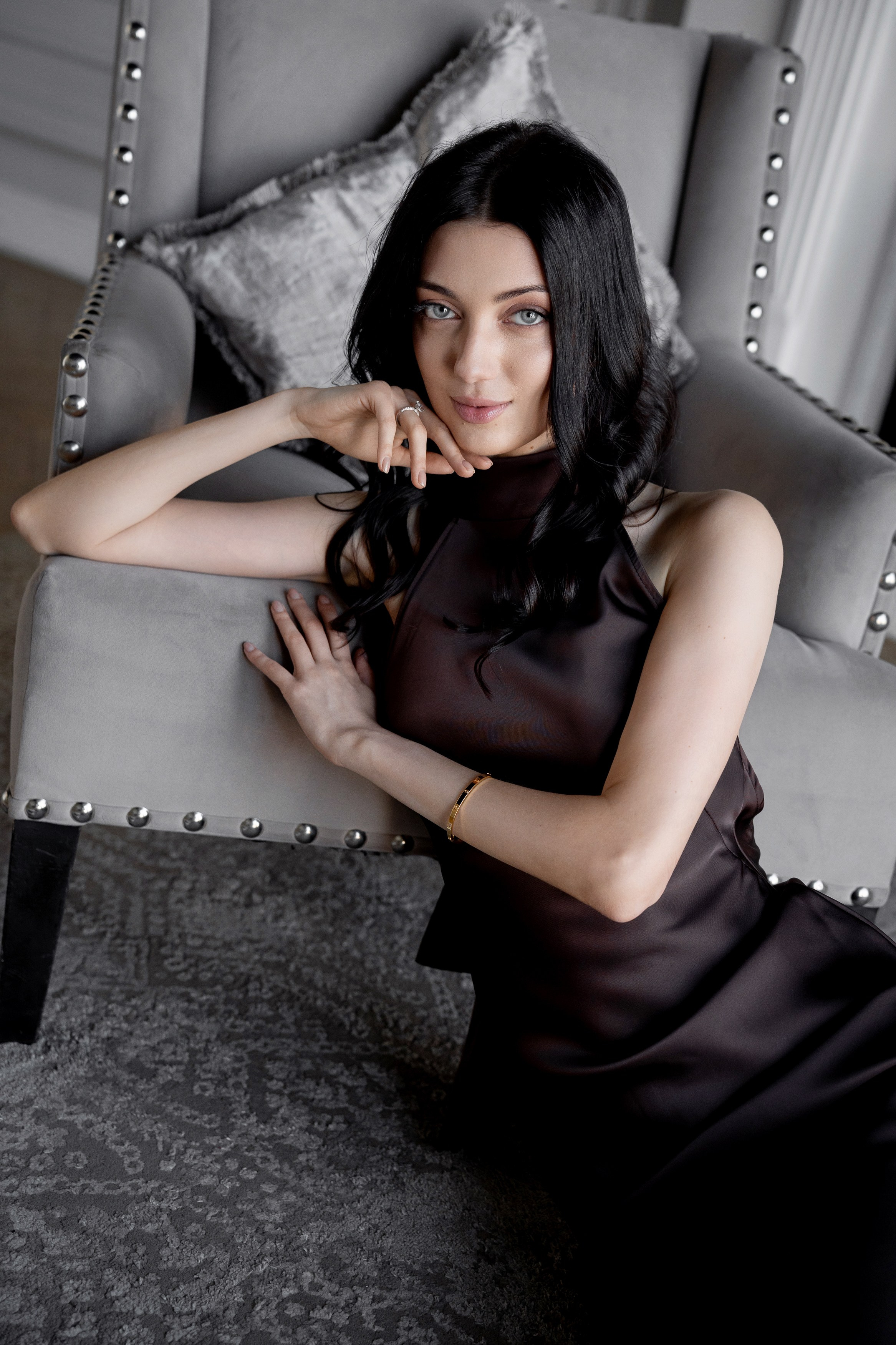 Студийная индивидуальная фотосессия. Портретный фотограф Олеся Владимирова в Москве