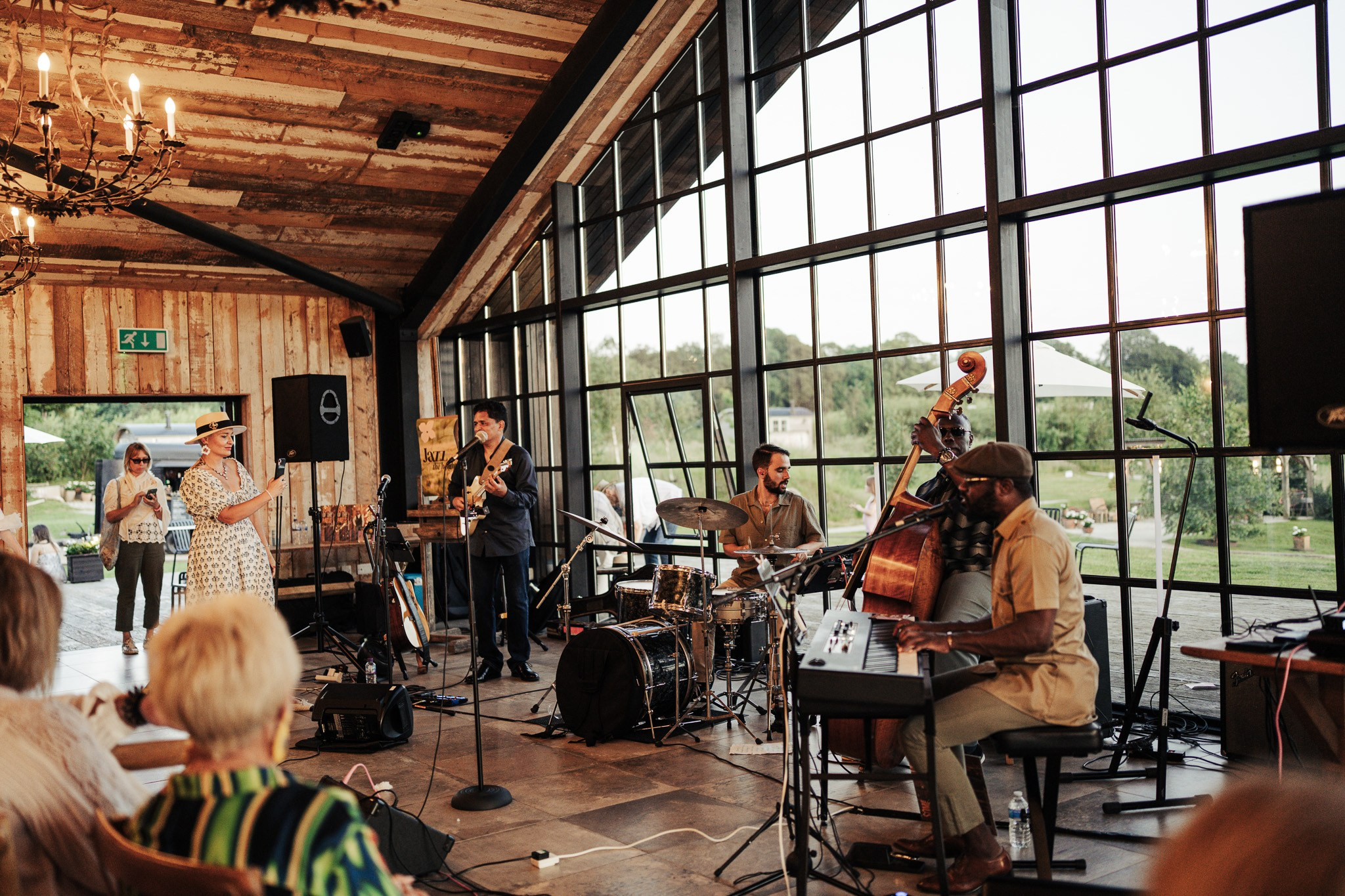 Jazz the heights. Photographer in London Marina Fesenko