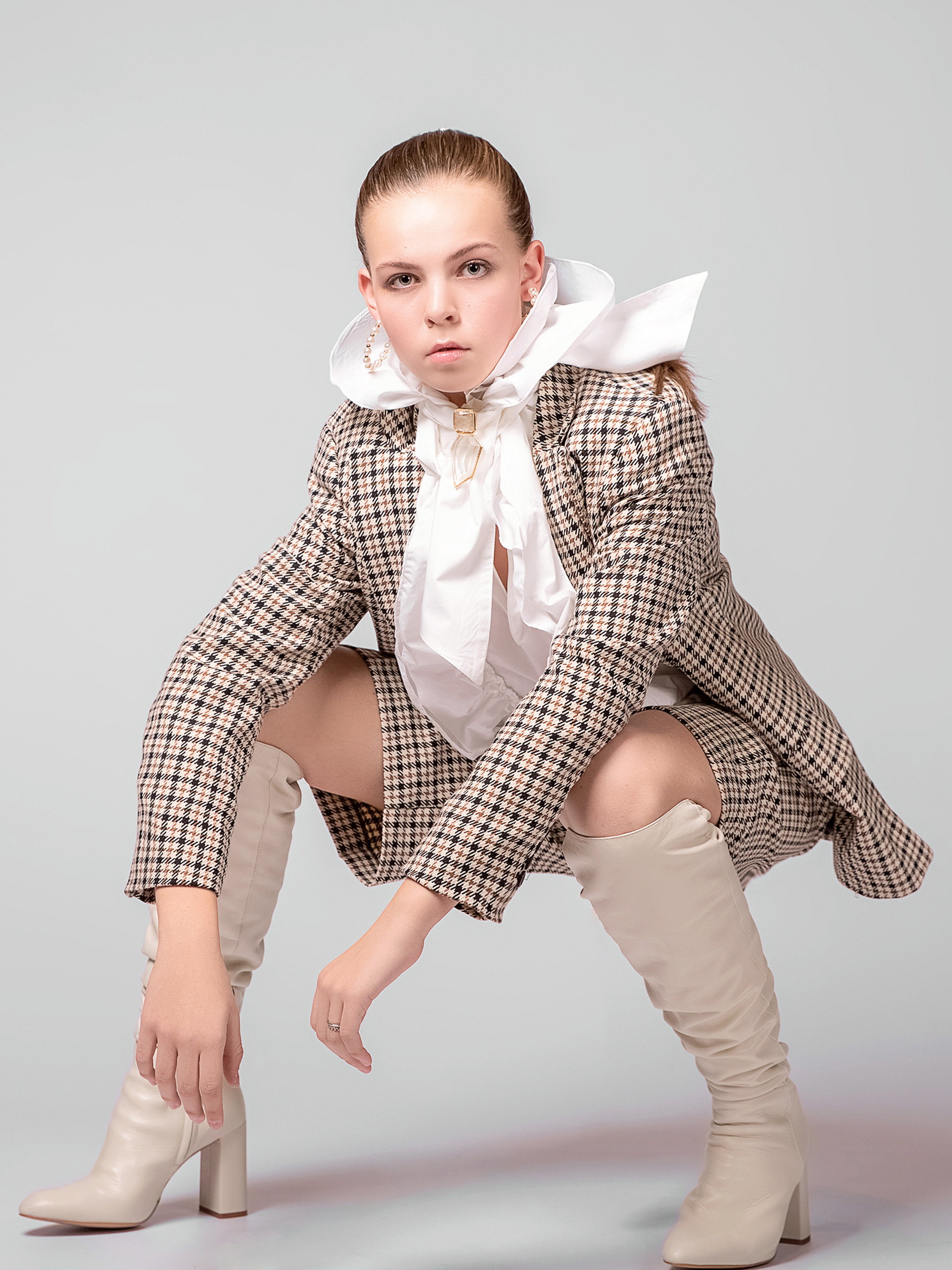 Модельные тесты/съёмка на циклораме. Фотограф в Москве Юлия Борисова