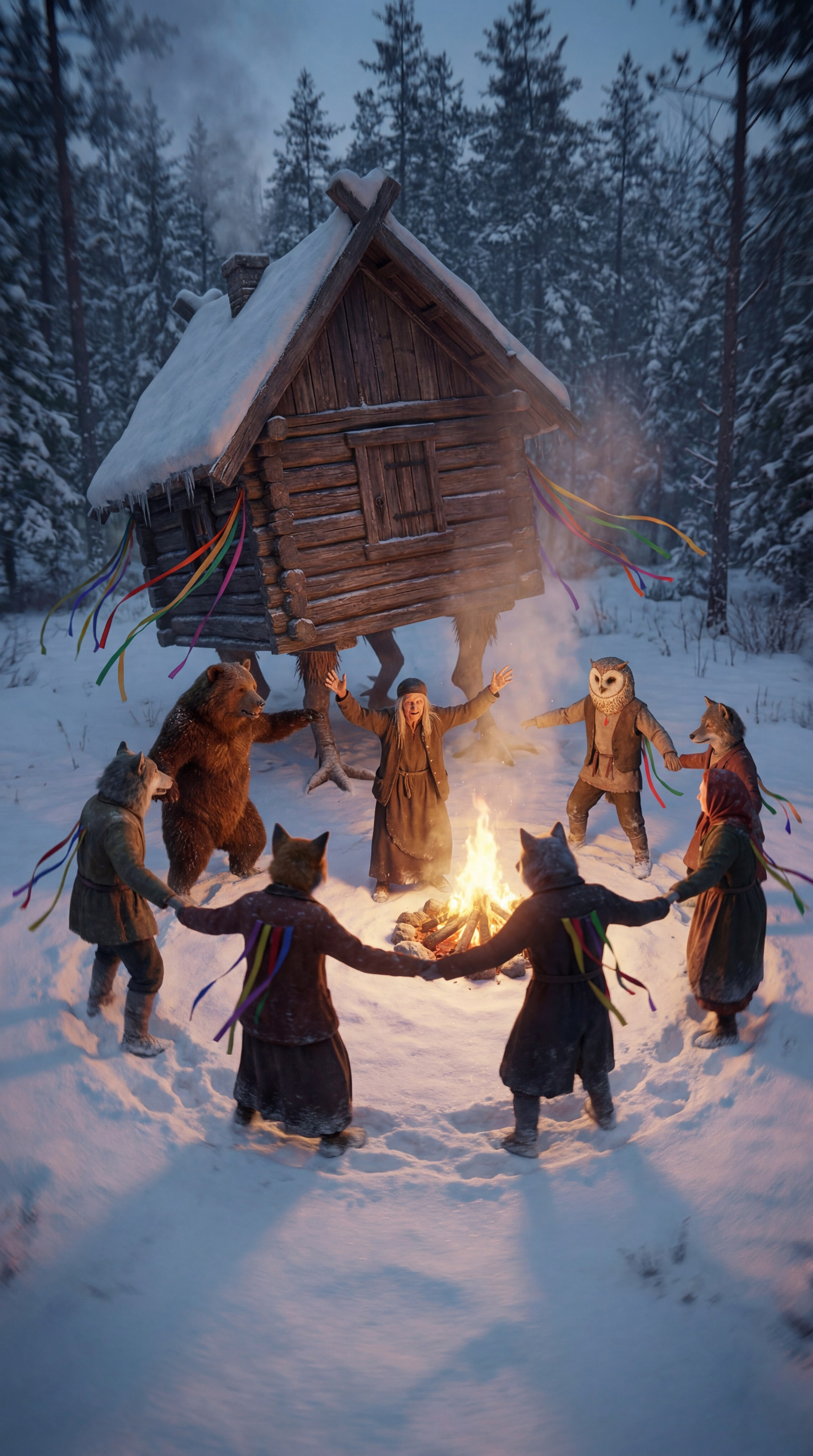 Сказочная тема фотогенерации. AI‑креатор: фото‑ и видео‑креативы на нейросетях