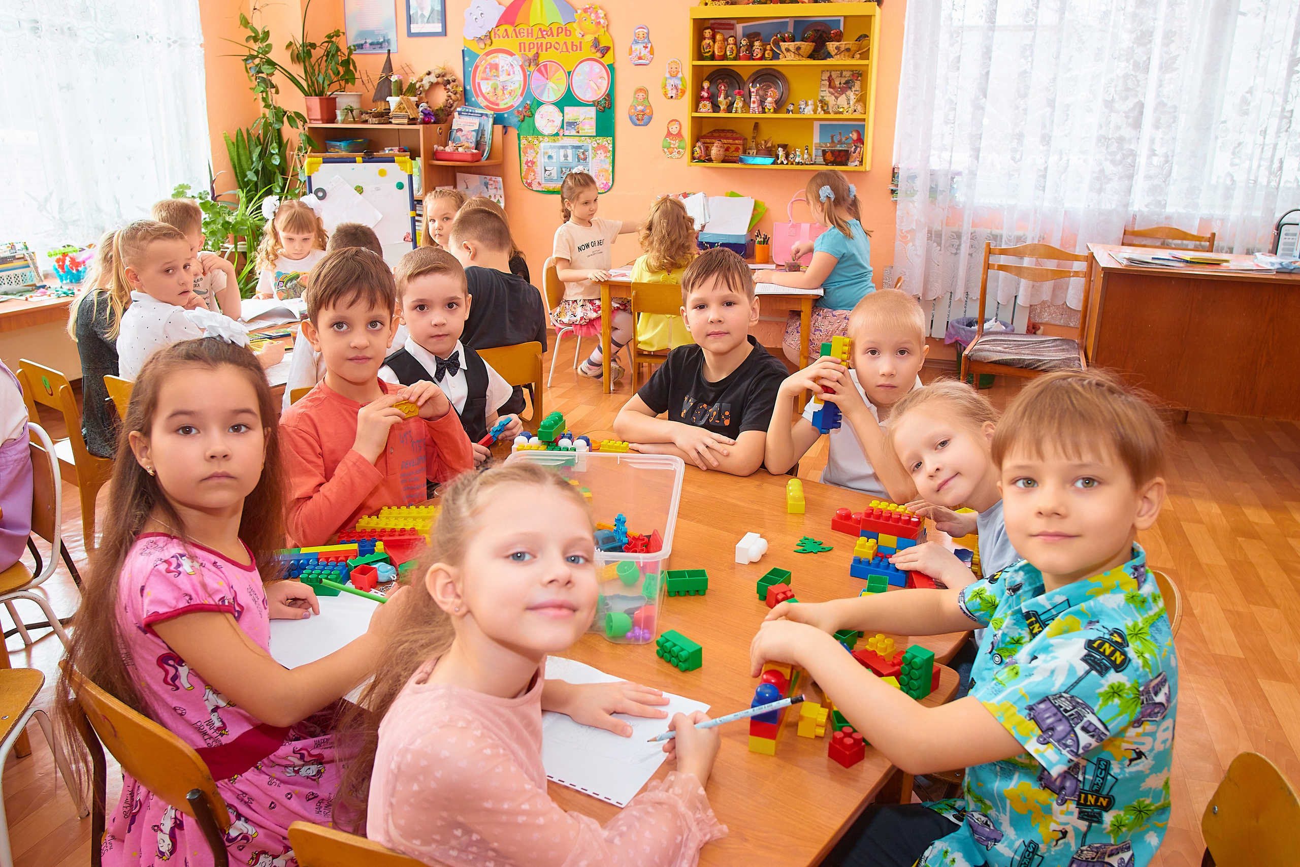 «Один день детском саду». Школьный фотограф, выпускные альбомы