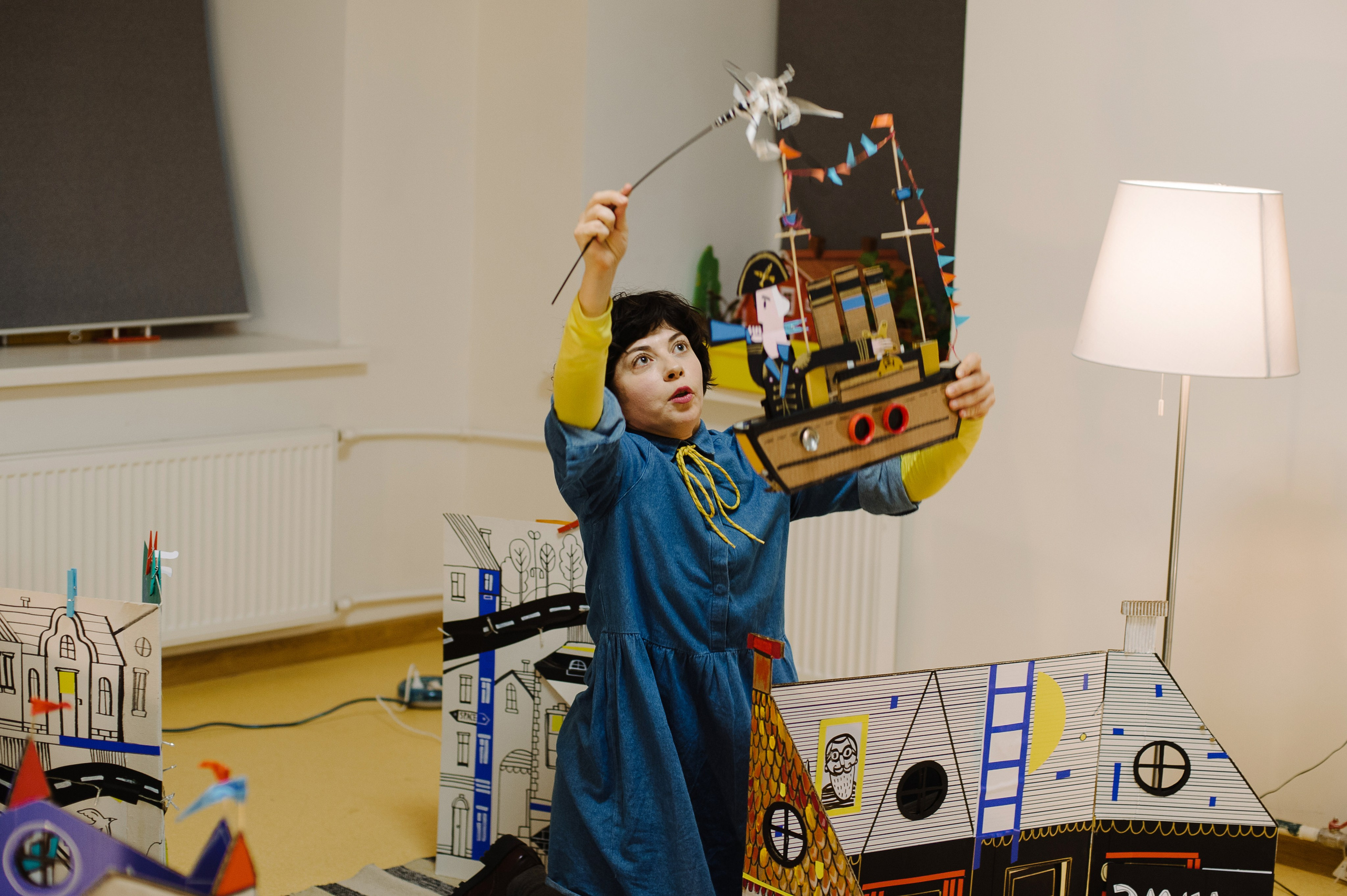 Эмили и Кролик Стенли. Фотограф Алиса Калинина