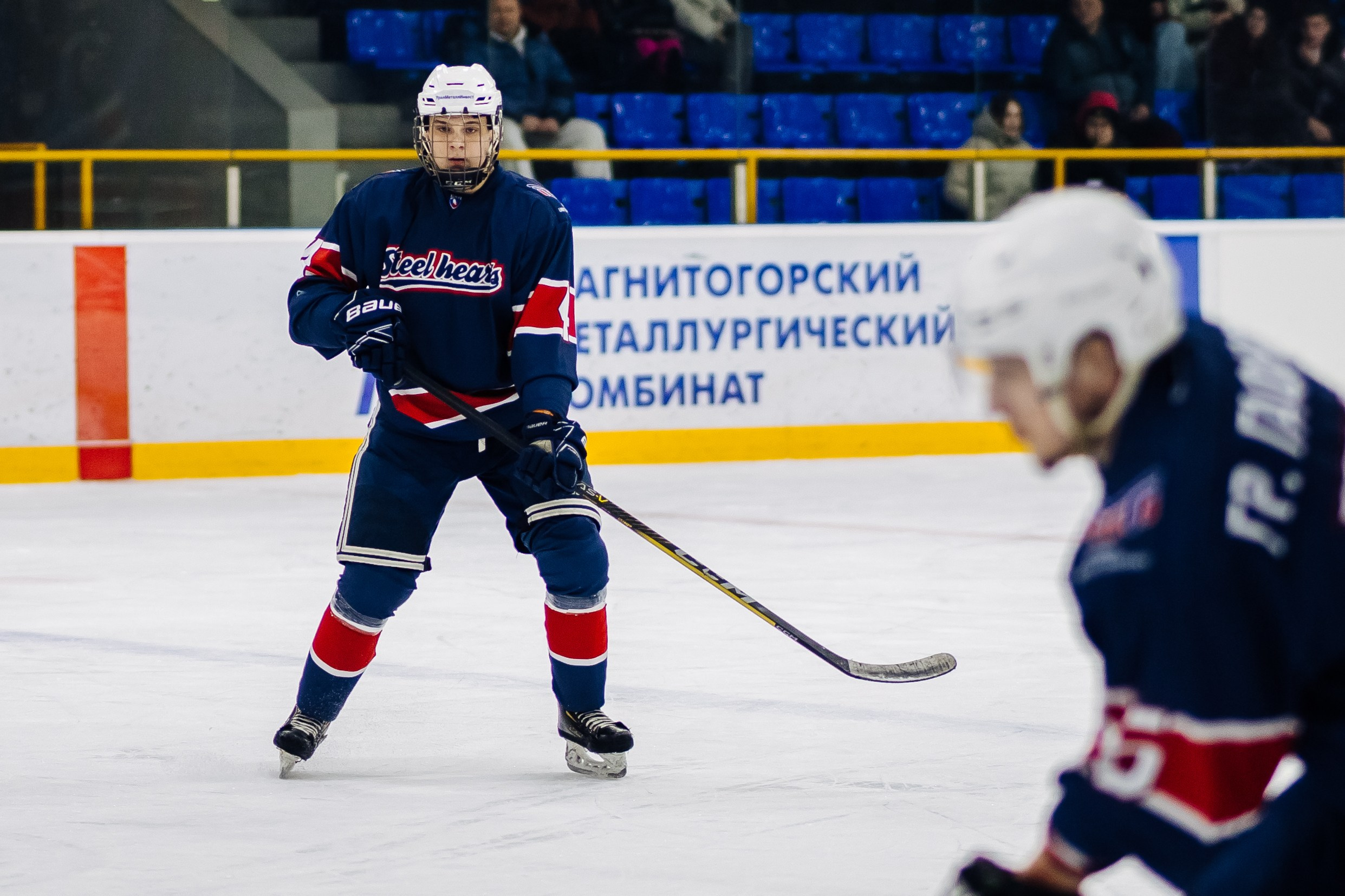 Хоккей. СХЛ / 20.01.24. Денис Прохоров Фотограф в г. Магнитогорск