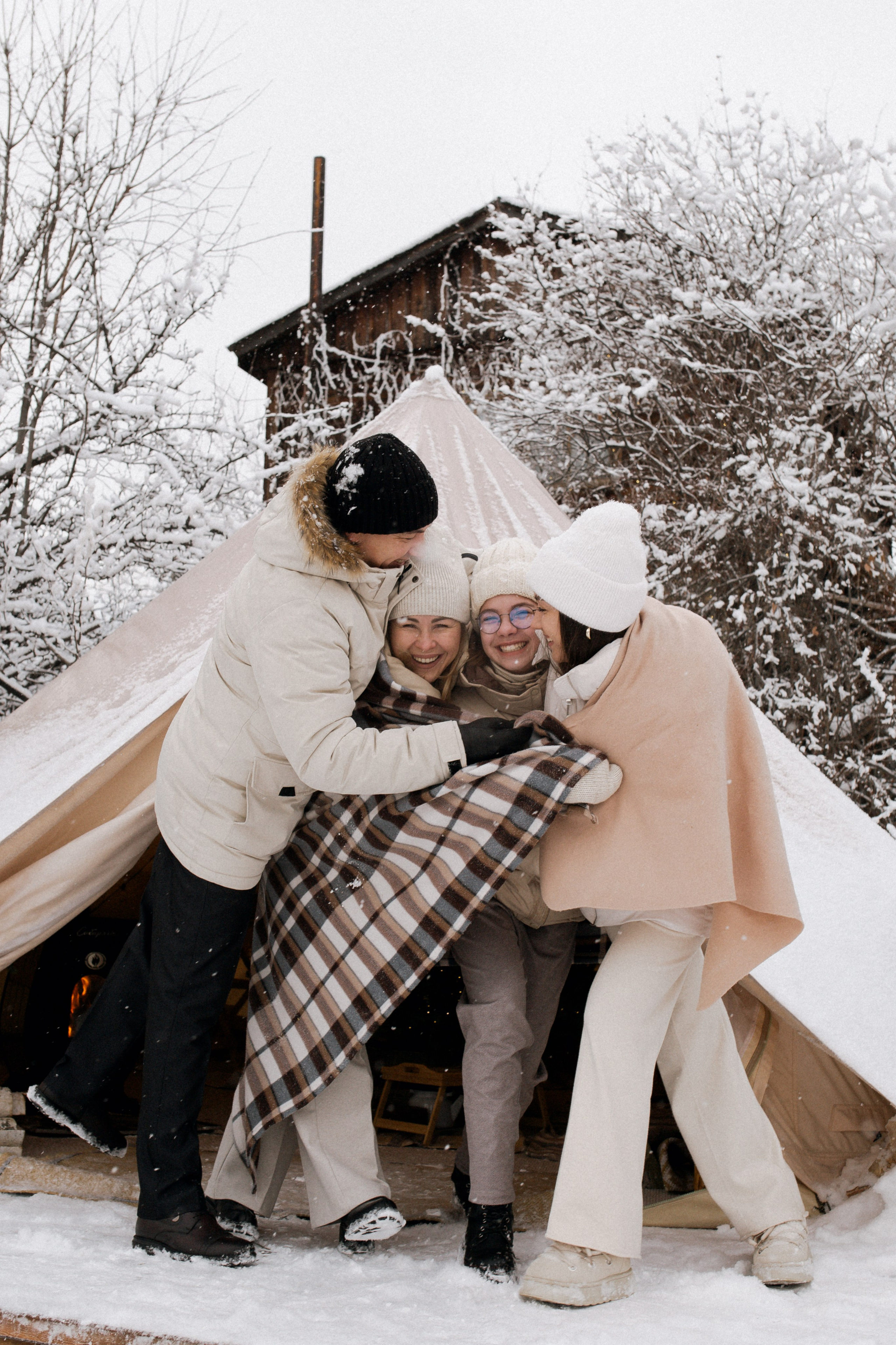 Семейная новогодняя съемка. Фотограф Юлия Герасимова Иркутск
