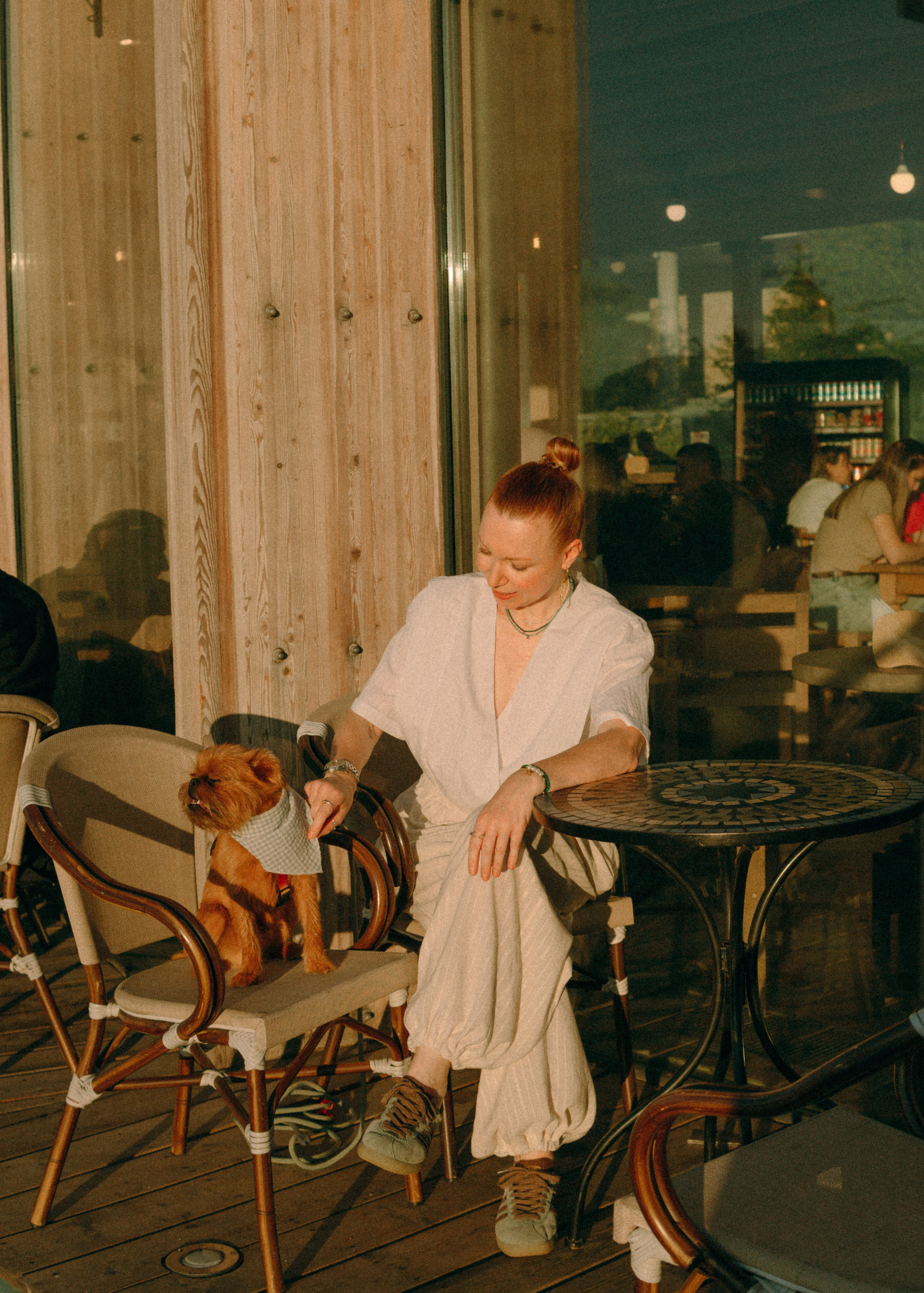 Лена и Альфи. Фотограф-анималист Ксения Воробьева, Москва