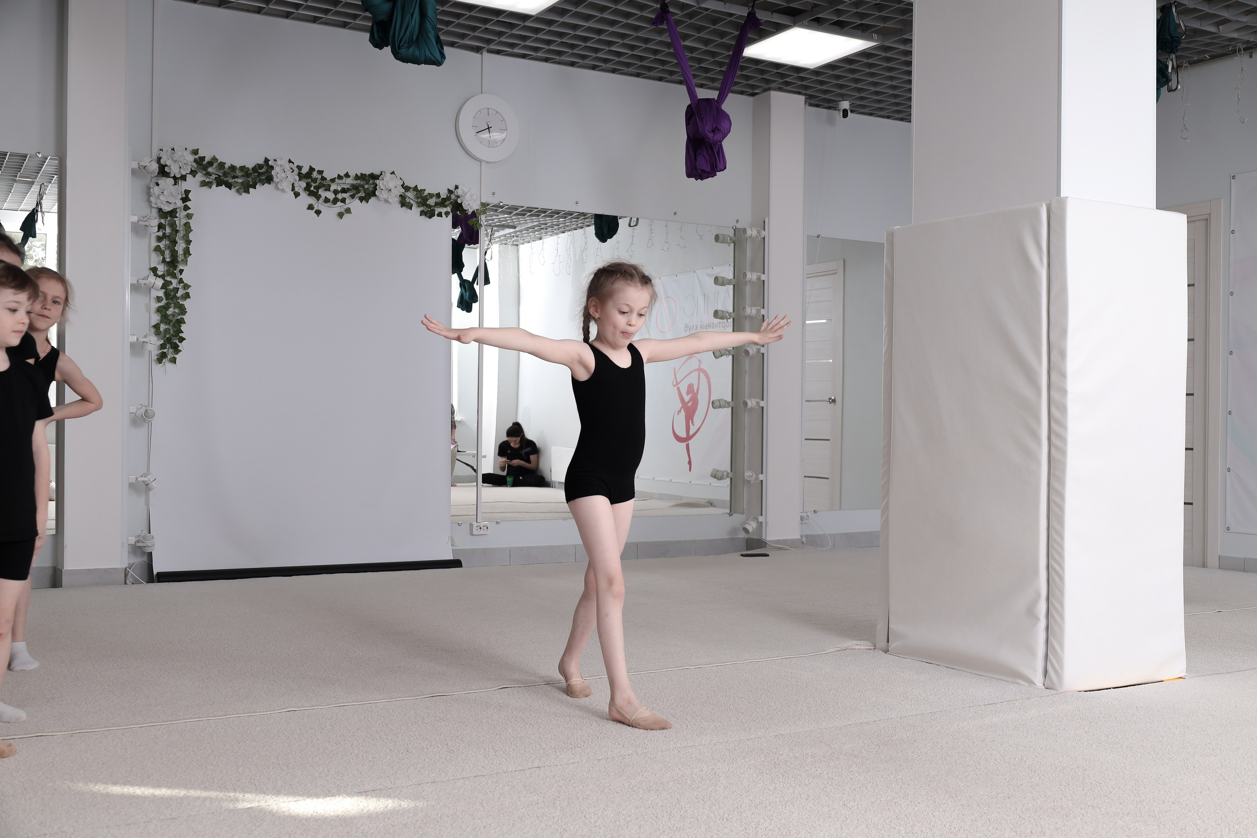 Открытый урок гимнастика. Фотограф Надршина Лилия