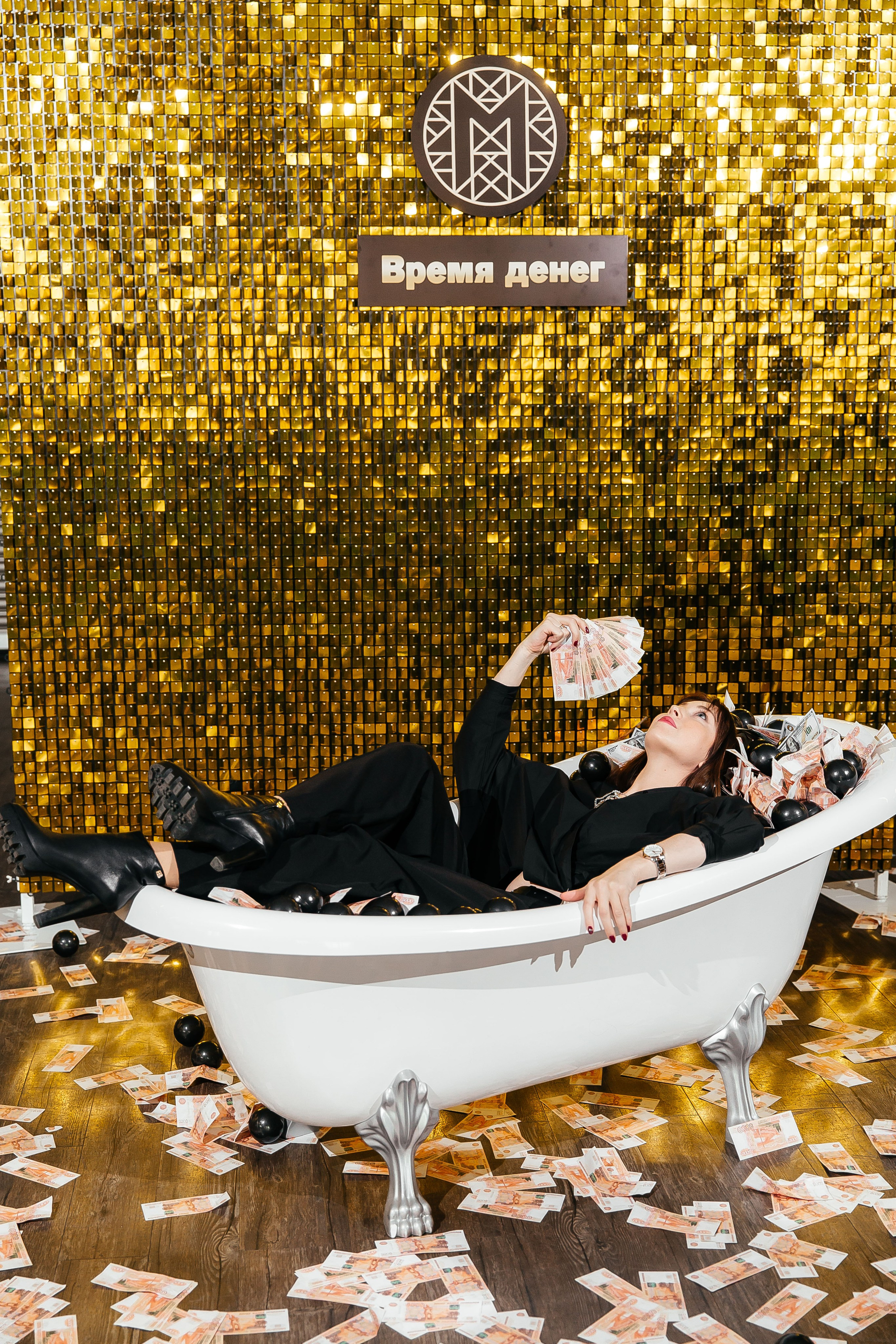 Фотозона+выступление спикеров. Фотограф в Красноярске Надежда Воскресенская