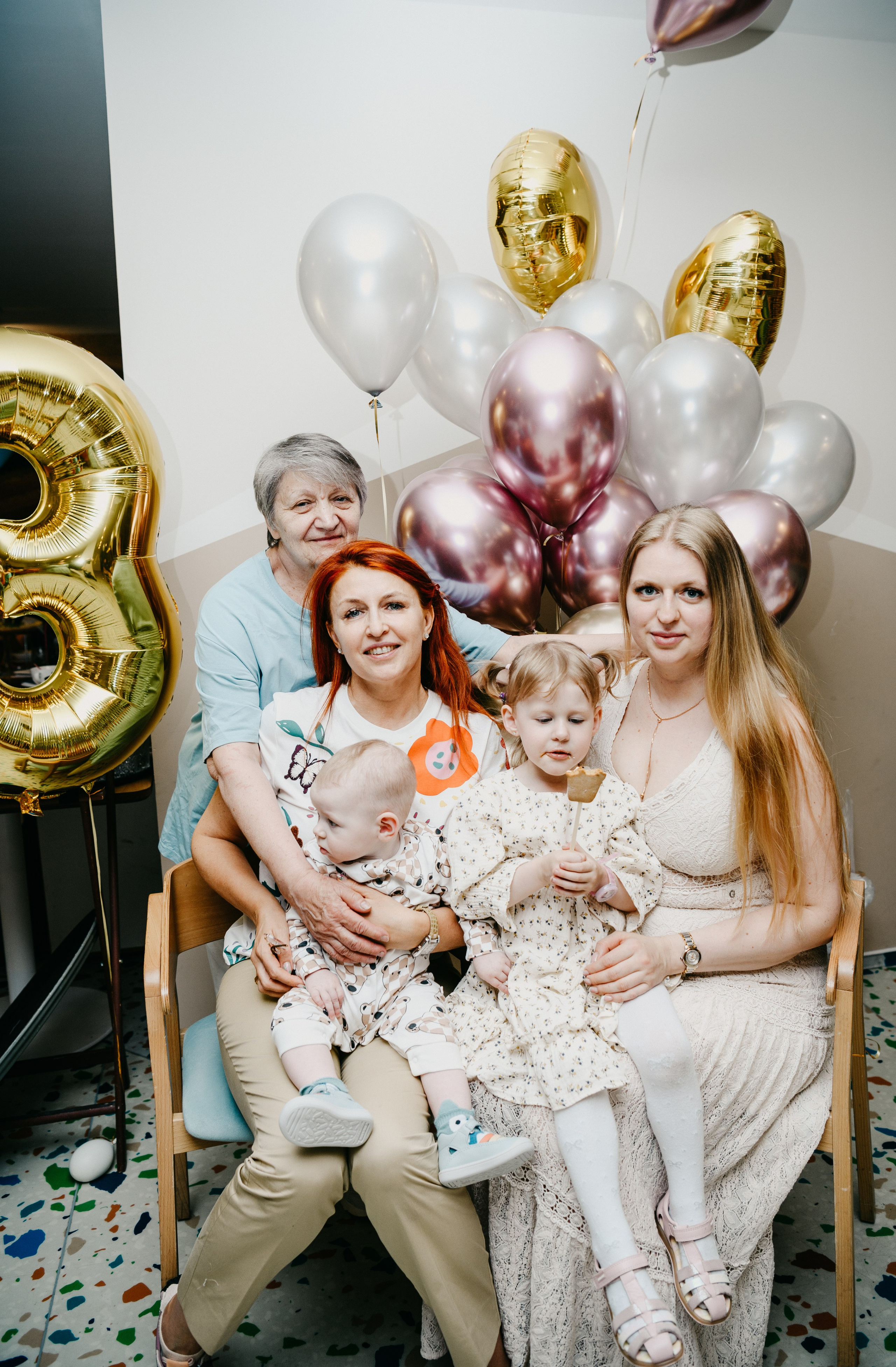 ДР Лизика. 3 года. Фотограф на выписку из роддома в Москве и МО