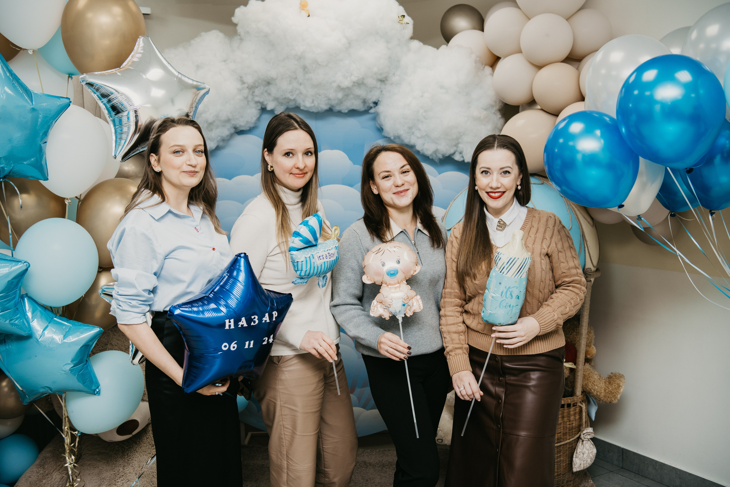 Выписка Назара. На Севастопольском. Фотограф на выписку из роддома в Москве и МО