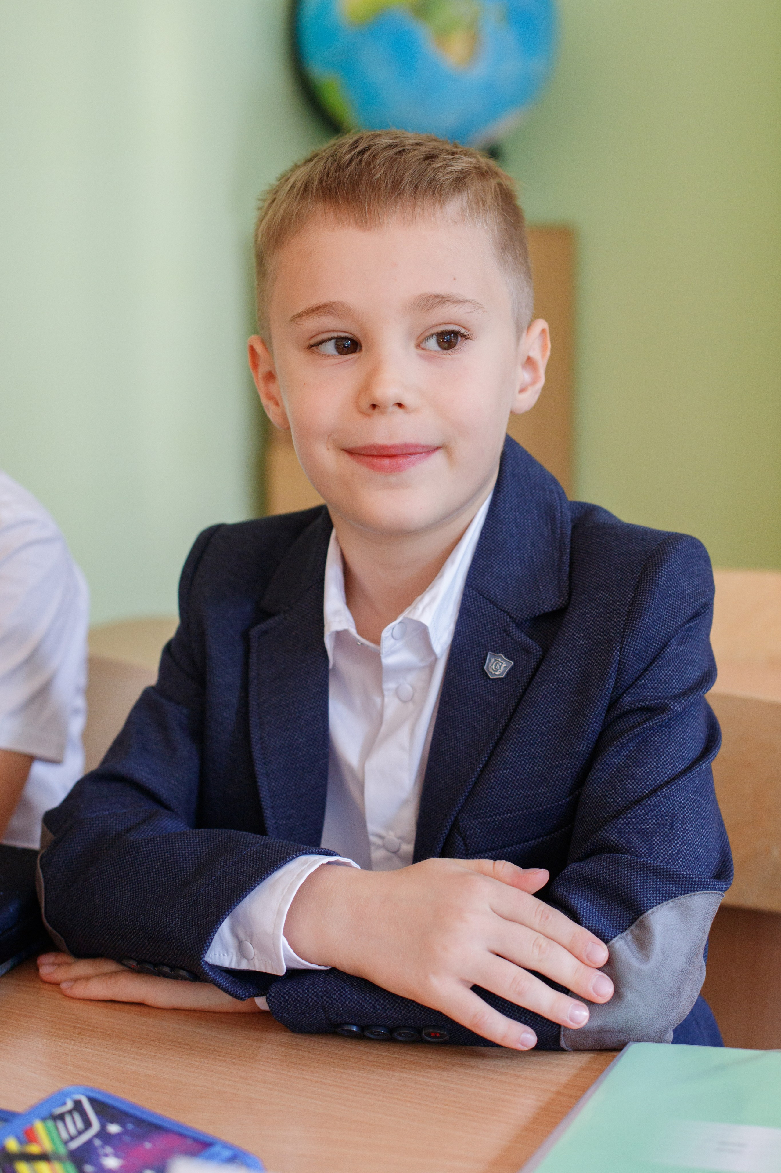 Репортажная съемка первого сентября для первоклассников. Семейный и школьный фотограф в Москве Анна Ткач