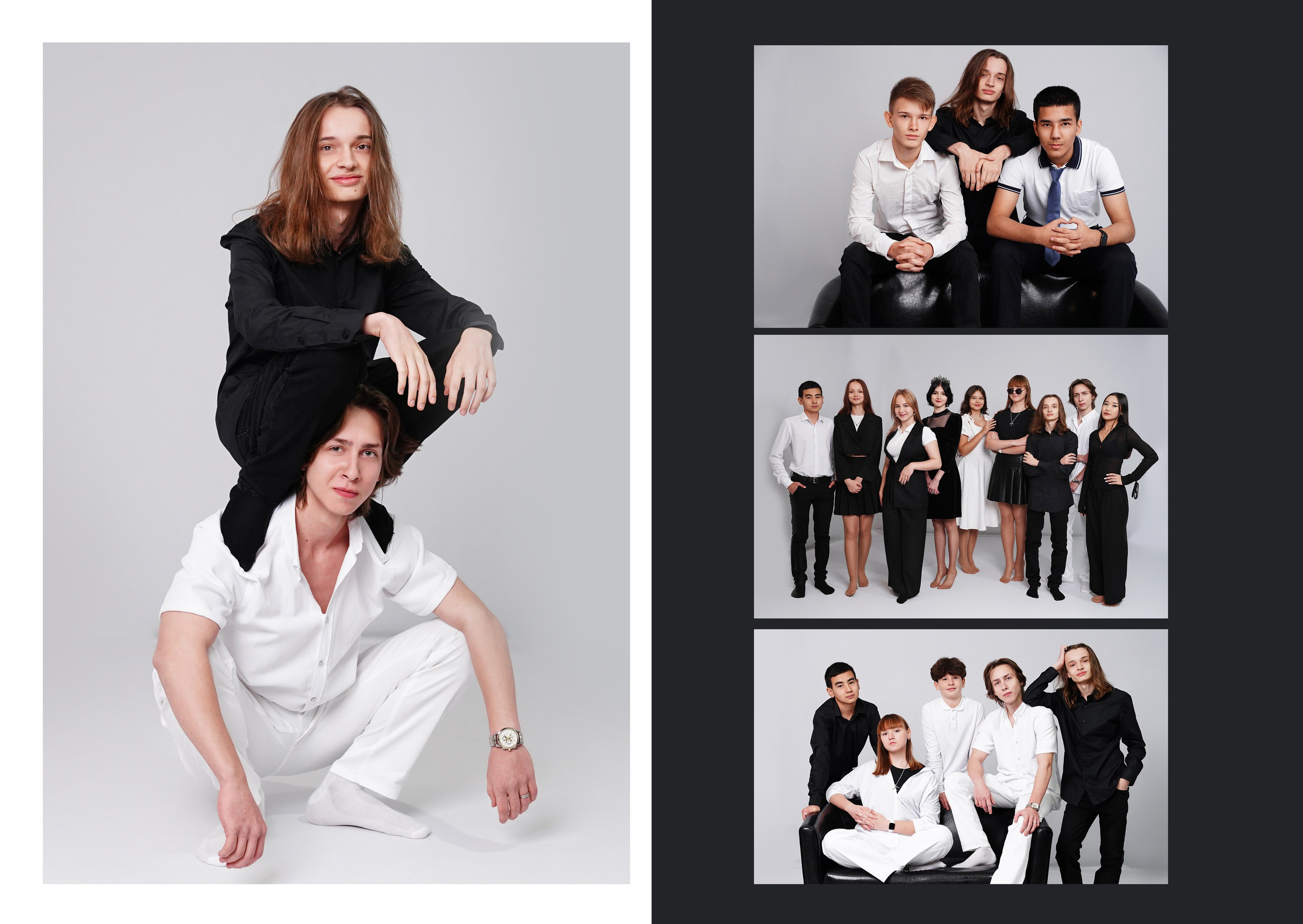 Черно-белый стиль. MEMENTO.Выпускные альбомы, школьные, юбилейные и другие книги. Ростов-на-Дону