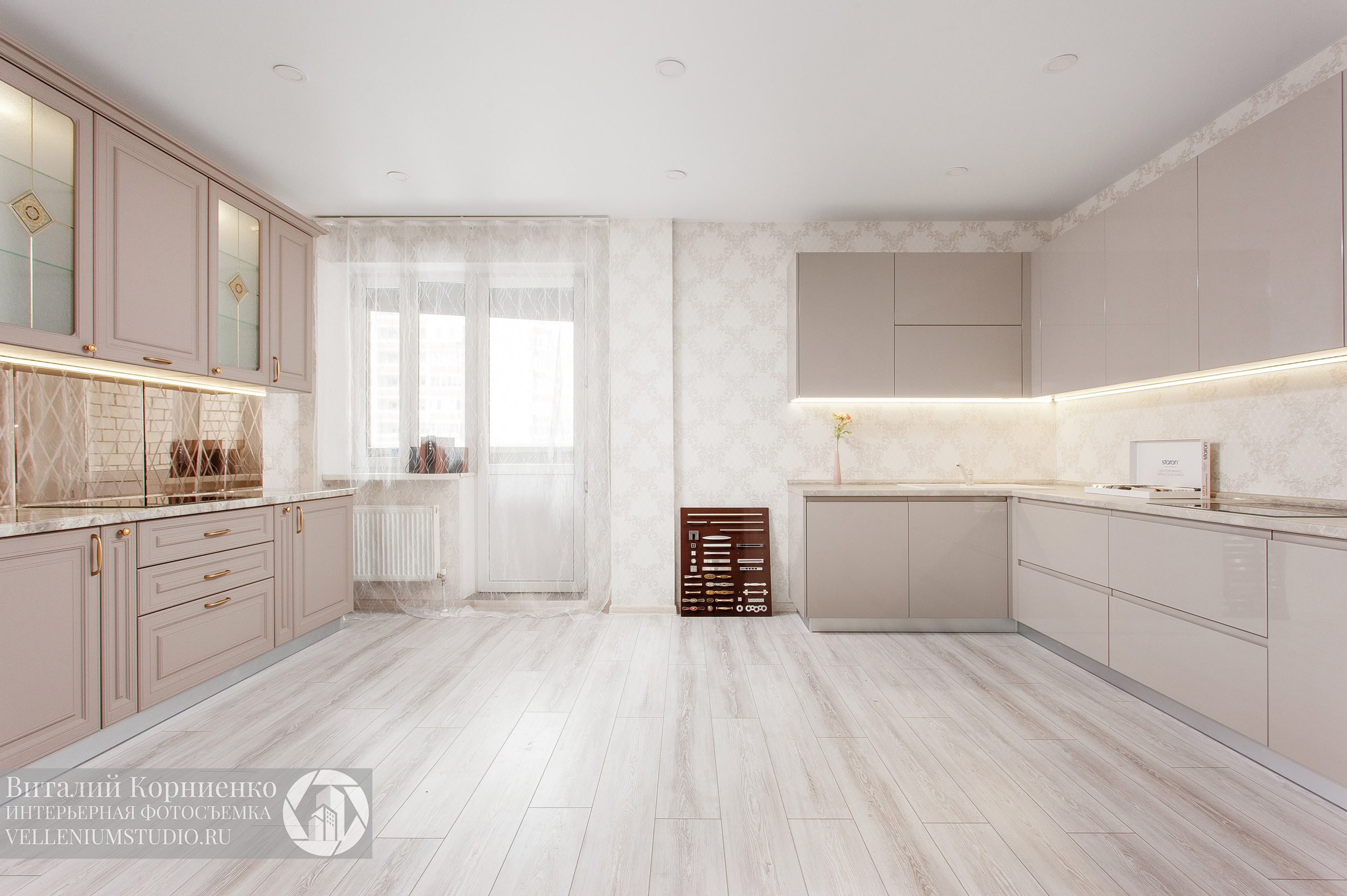 Фотосъемка салона кухонной мебели. Интерьерный фотограф Краснодар: профессионально по доступным ценам