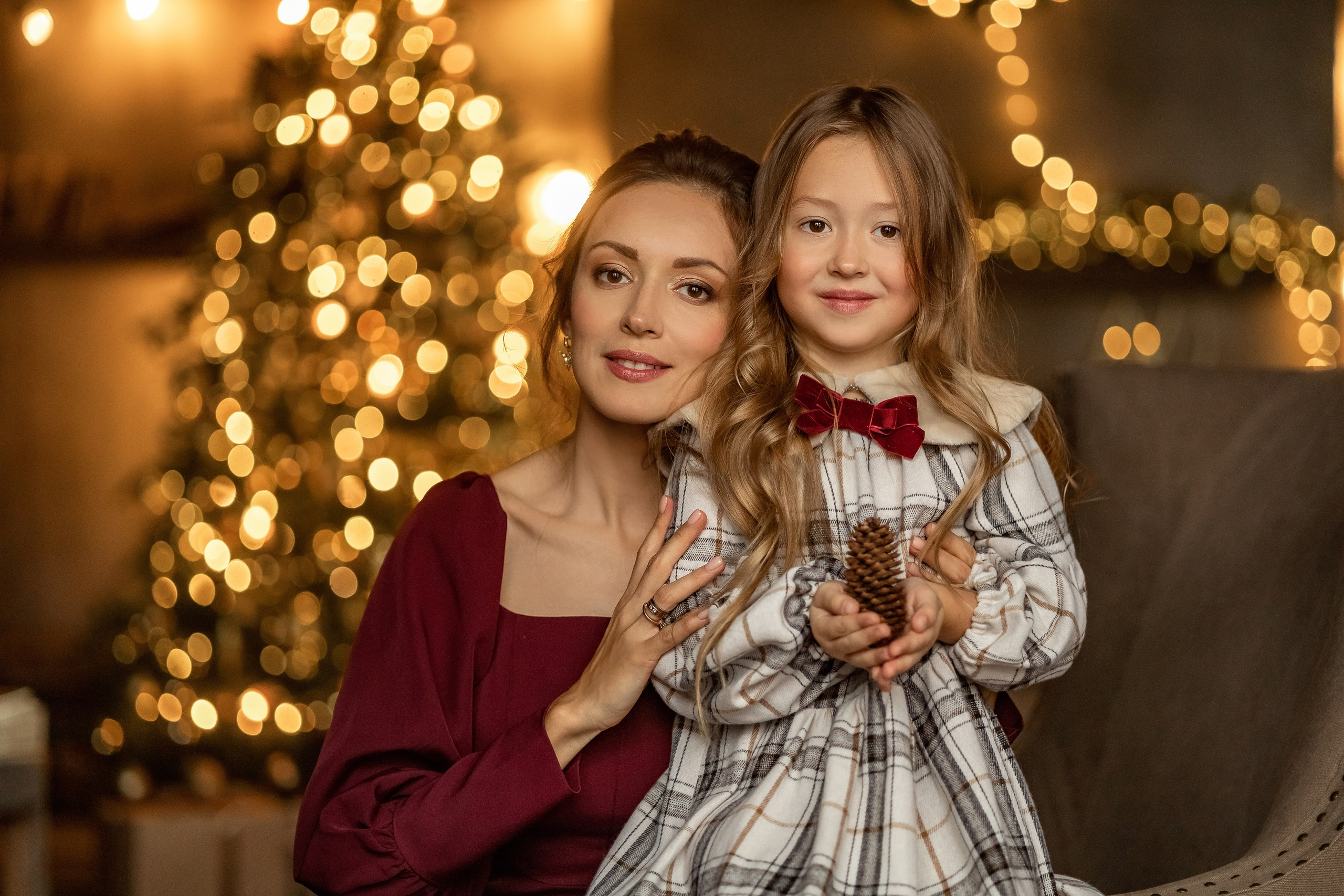 Новогодние студии. Семейный и детский фотограф в Москве Анна Чертополох