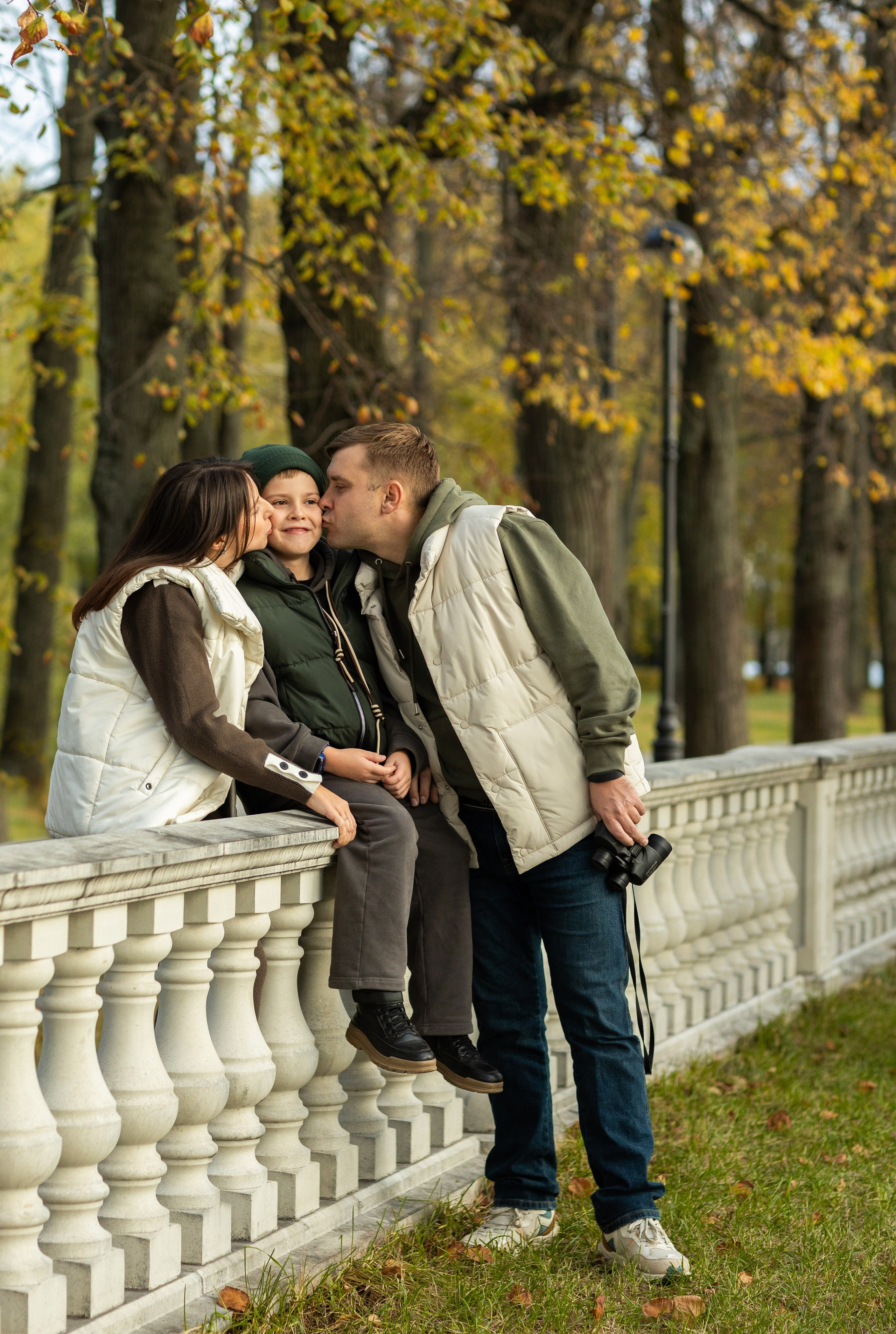 Осень на Речном вокзале. Семейный и детский фотограф в Москве Олеся Маркина