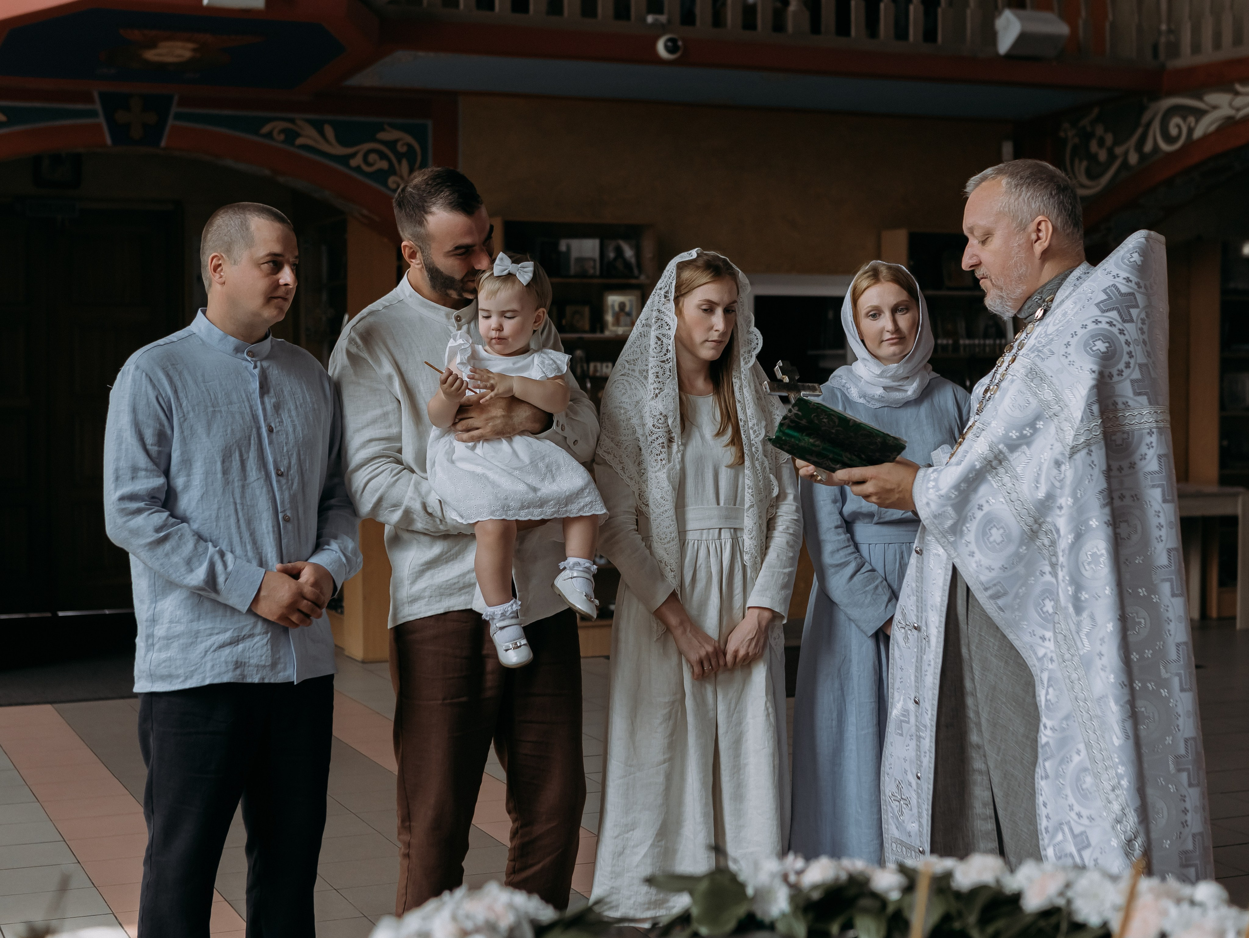 Таинство Крещения Пелагиеи. Фотограф семейный, Венчания Крещения Пятигорск Новопавловск КМВ