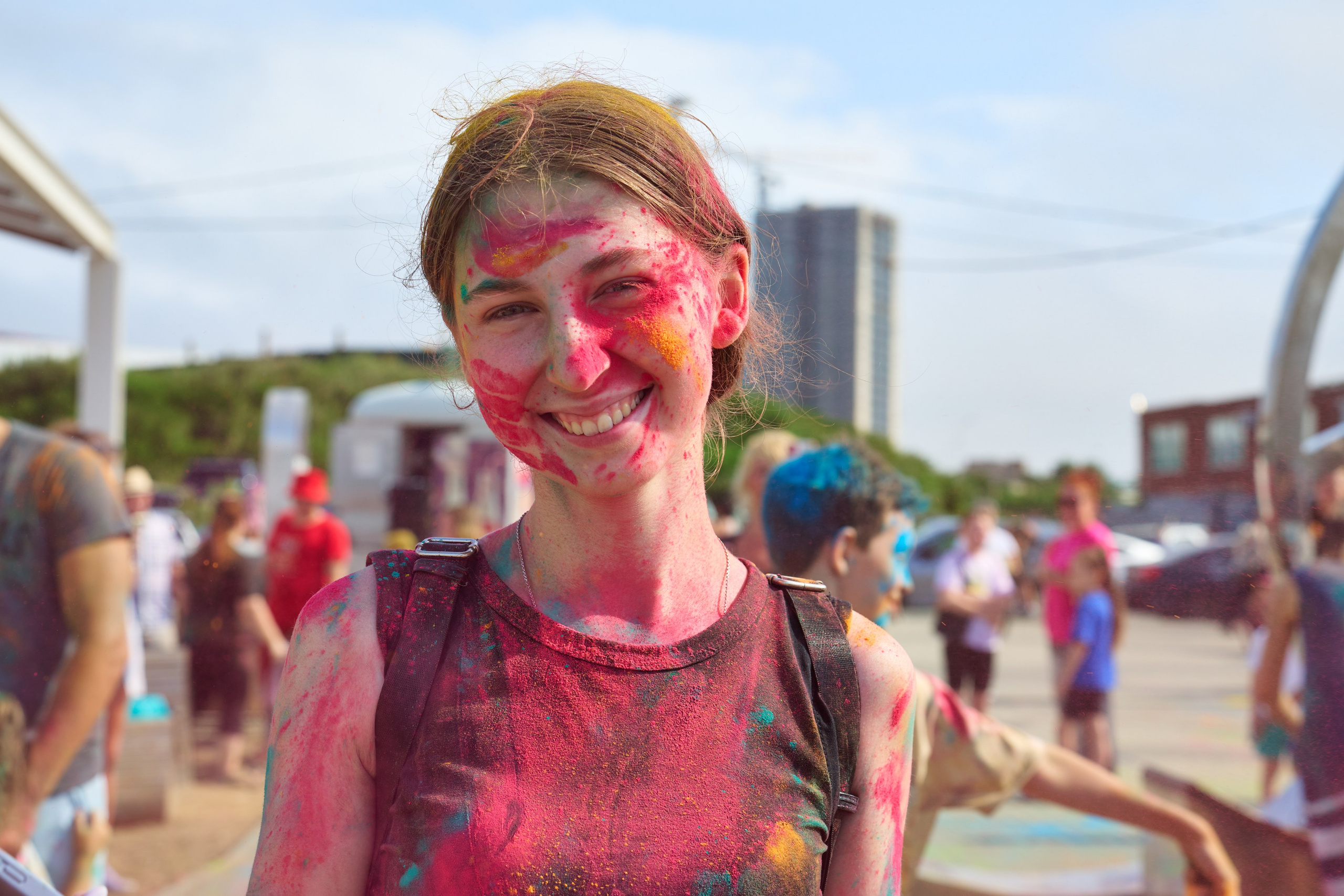 Фестиваль красок Холи. Профессиональный репортажный фотограф Инесса Иминова