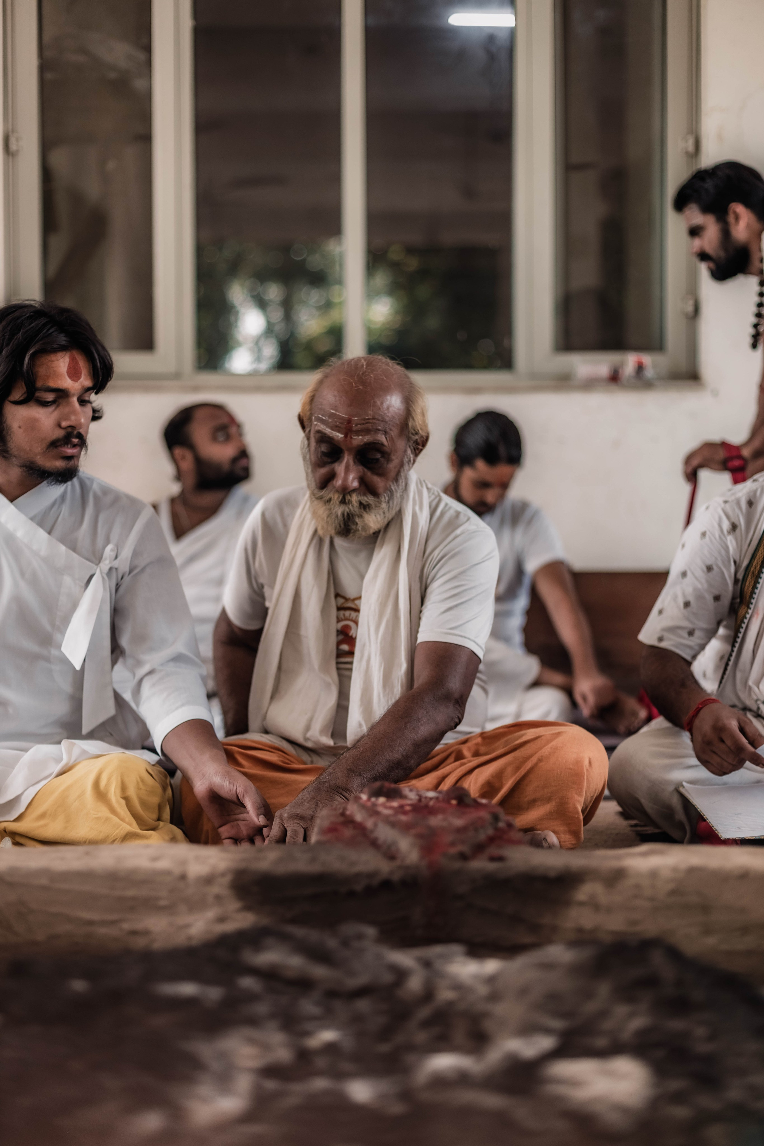 Pitri Paksha yagyas & poojas Devraha Baba ji ashram. Mariam Bagdasaryan