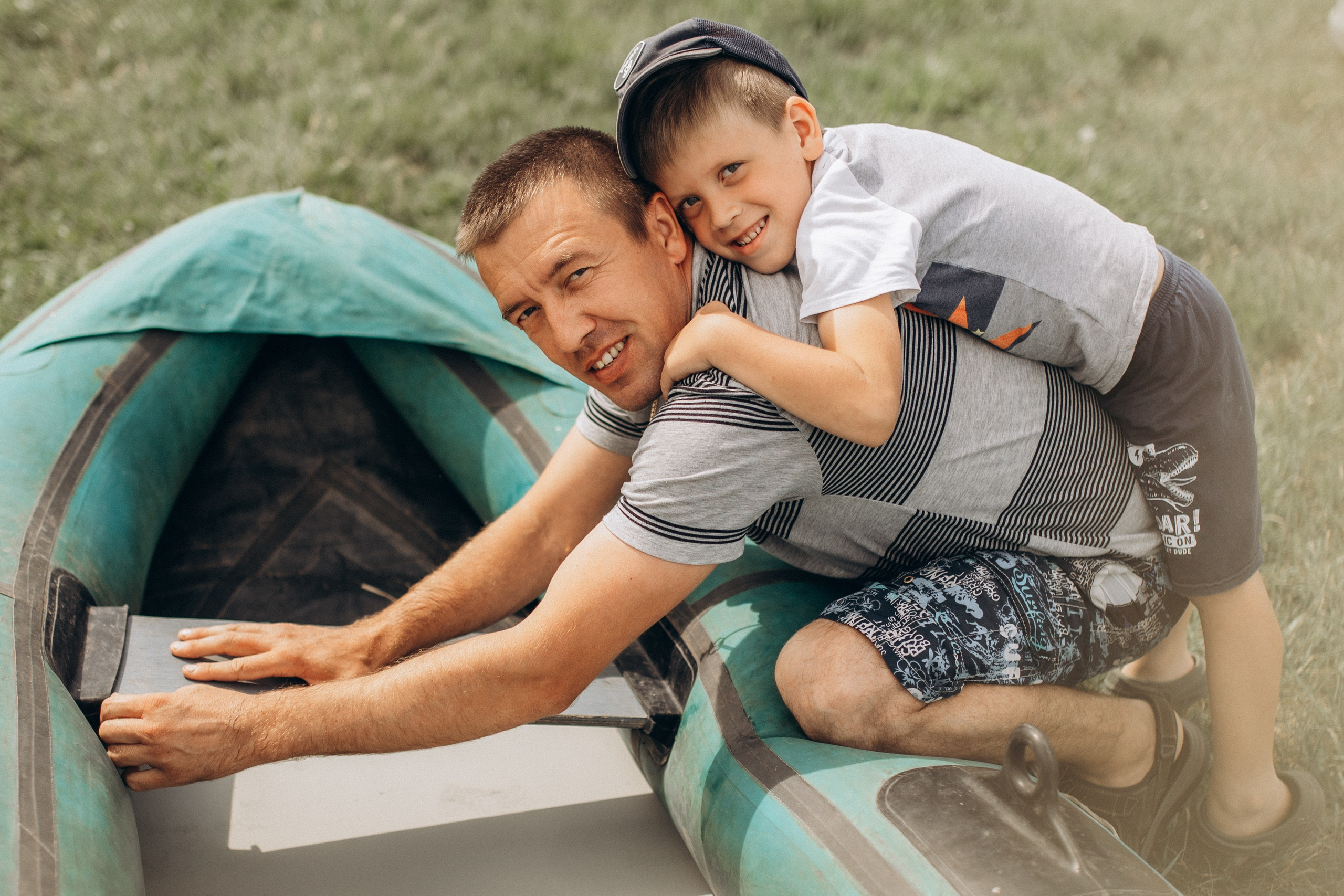 Семейная рыбалка. Семейный фотограф lifestyle в Новосибирске Елена Шпилевая