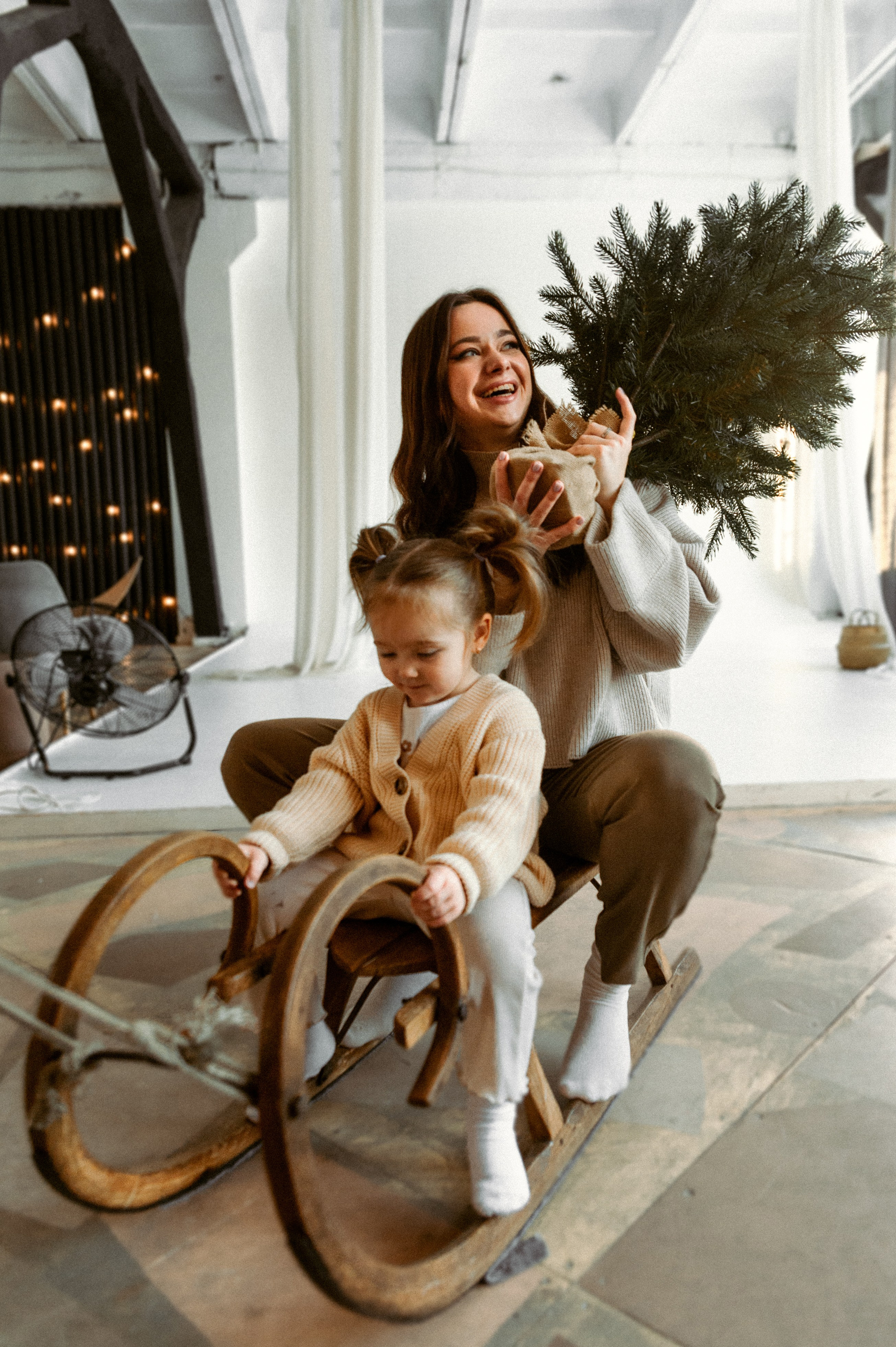 Маша+Саша, Новый Год в студии. Фотограф в Екатеринбурге Артём Зайнетдинов