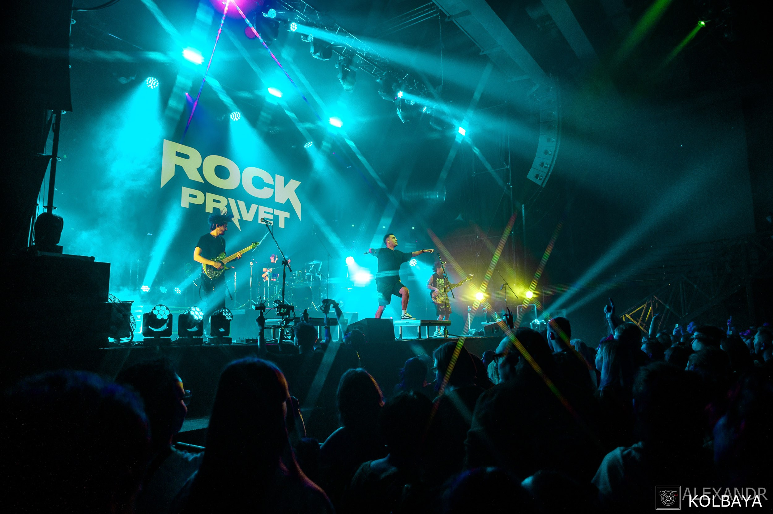 Rock Privet — концерт в клубе 1930 Moscow. Концертный и театральный репортажный фотограф в Москве Александр Колбая