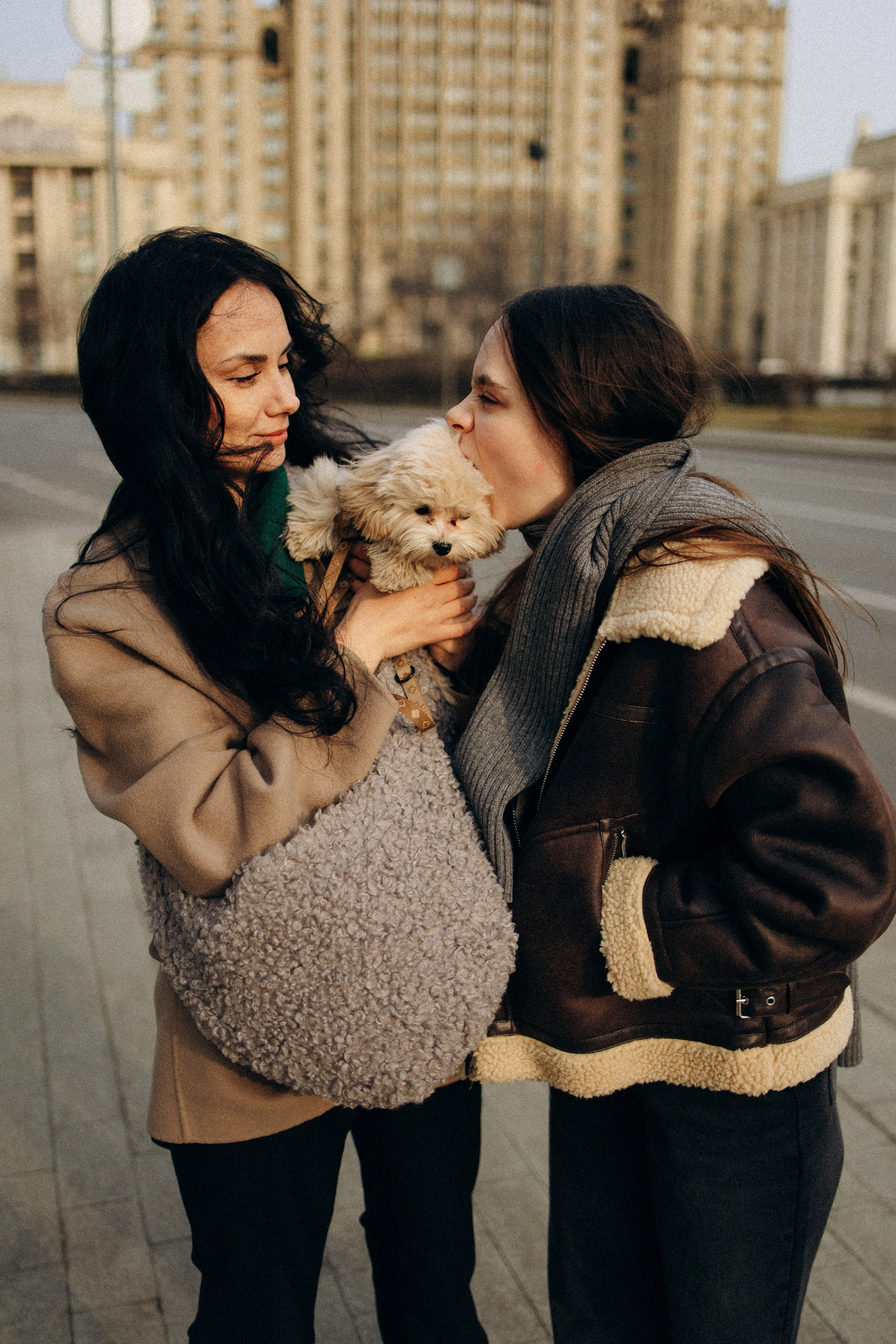 Маша, Лиза и Луна. Фотораф — анималист Мария Шистка