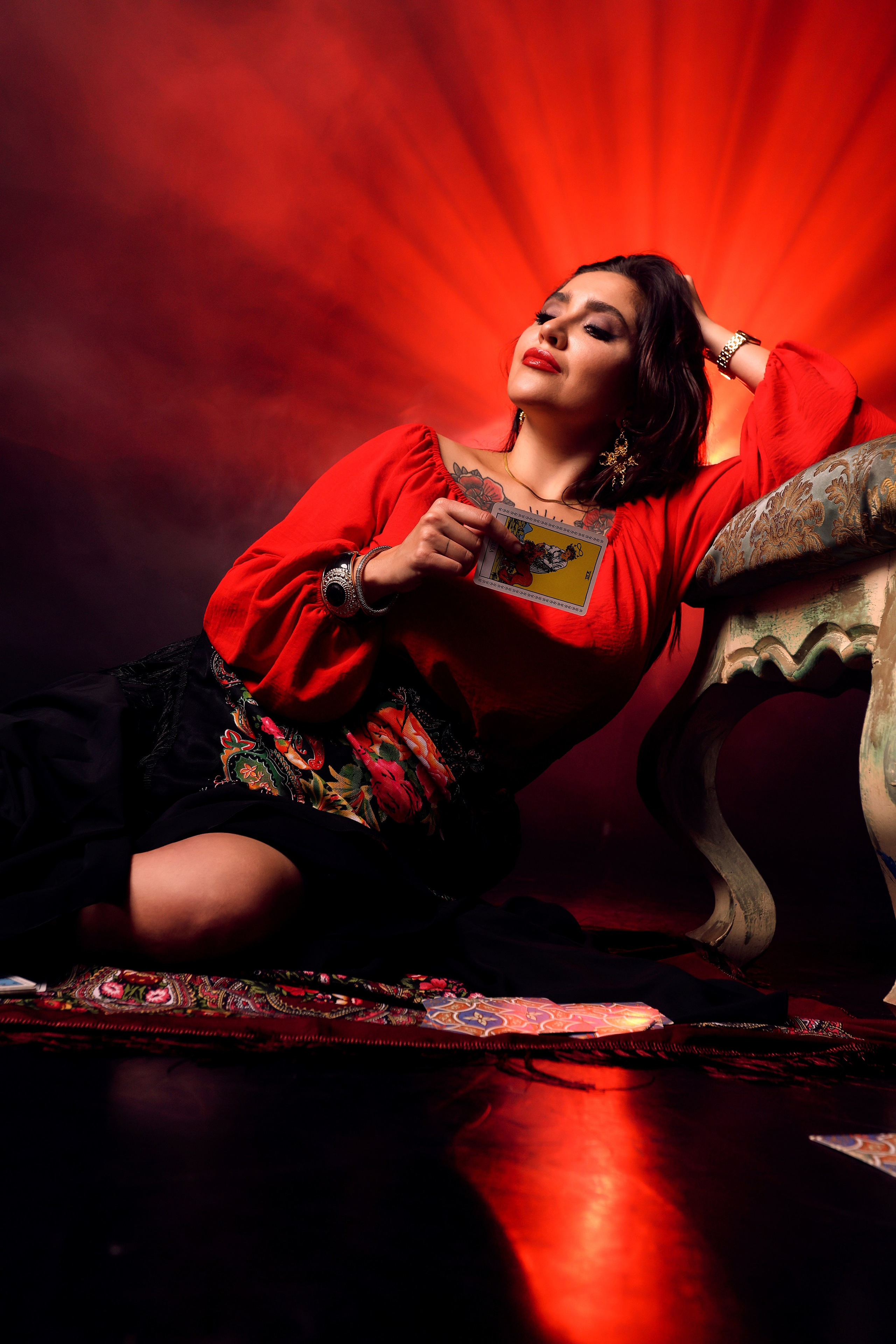 Фотосессия в цыганском образе