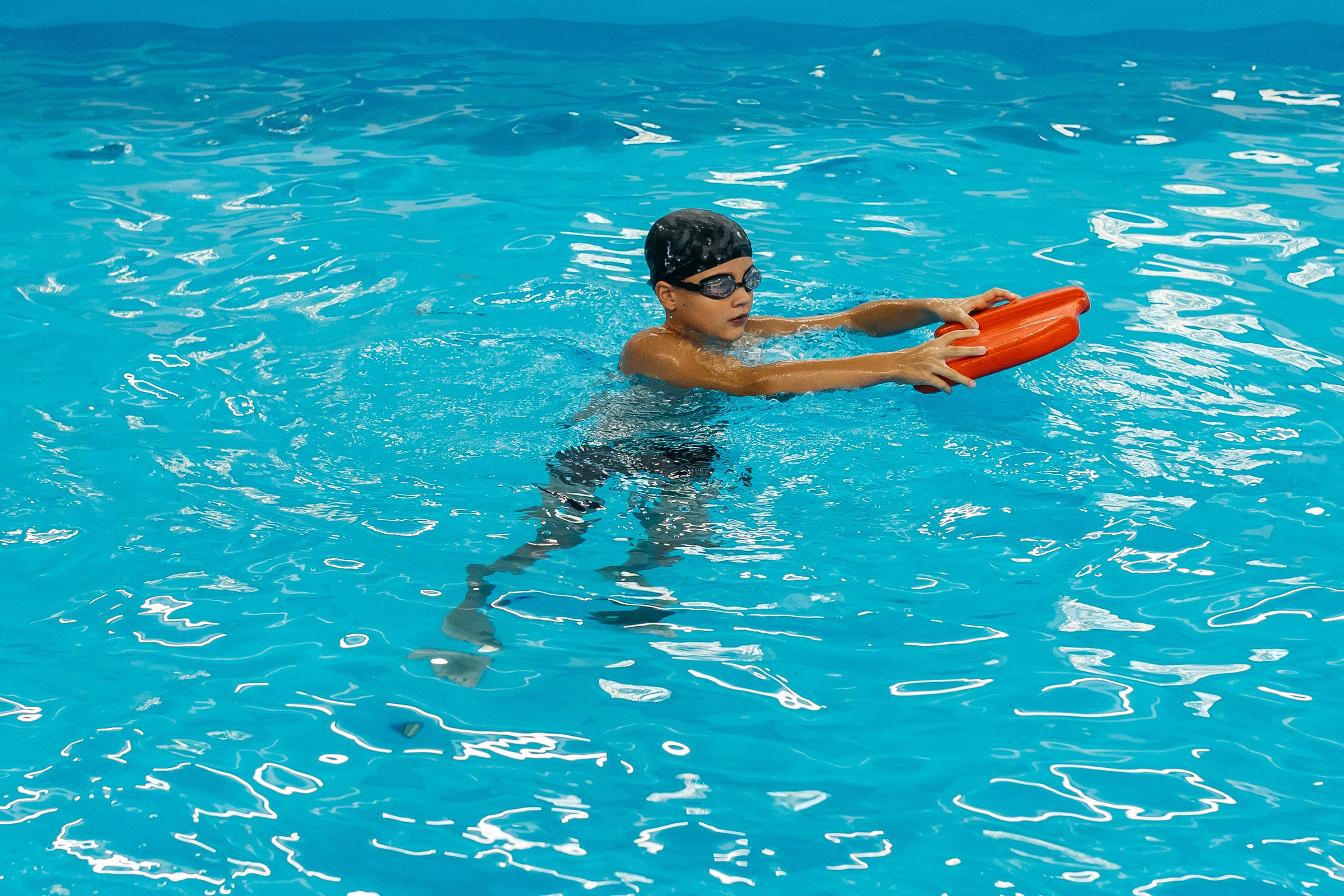 Открытие бассейна