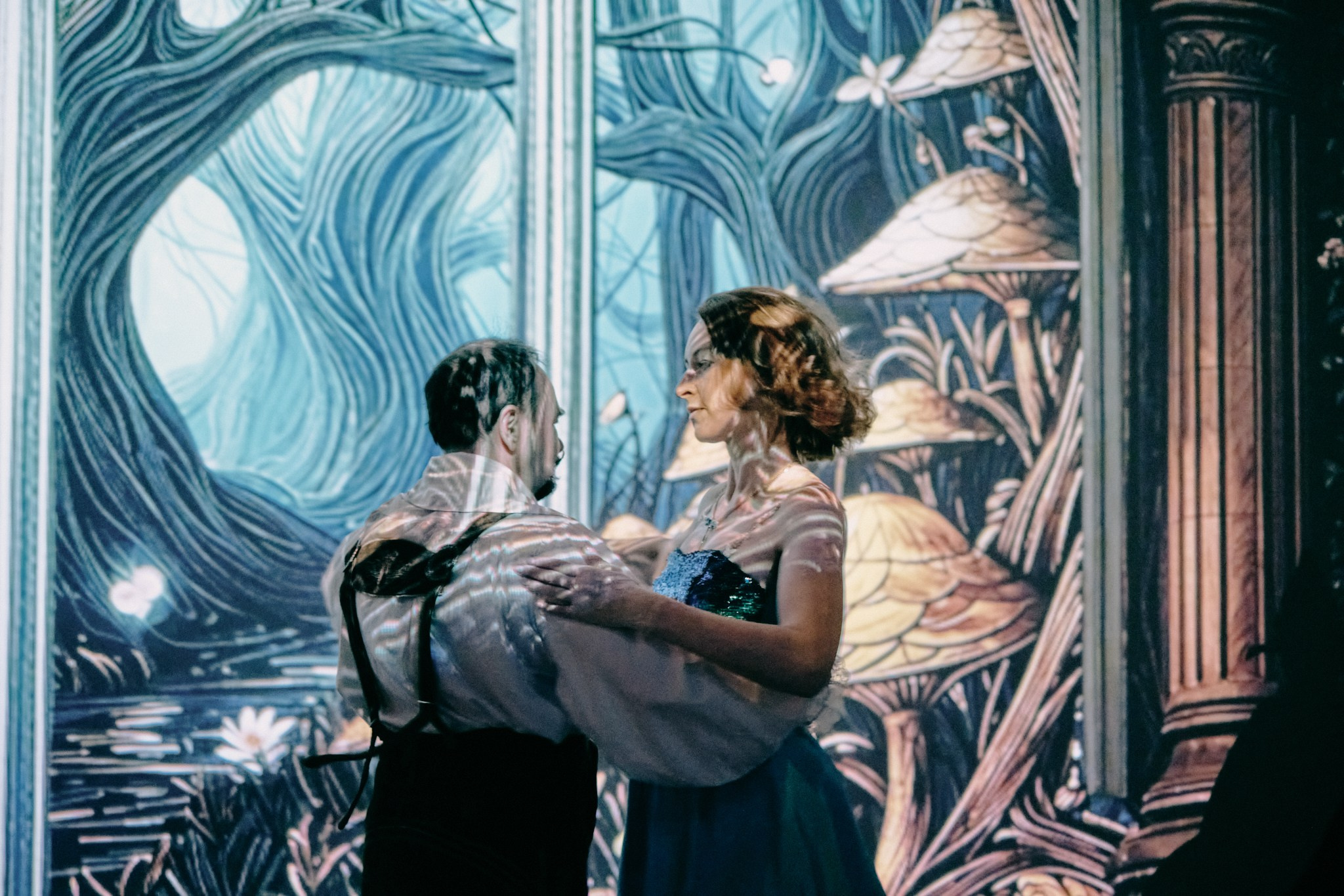 Ночь в холмах | Иммерсивный бал. Фотограф Аннё| Москва