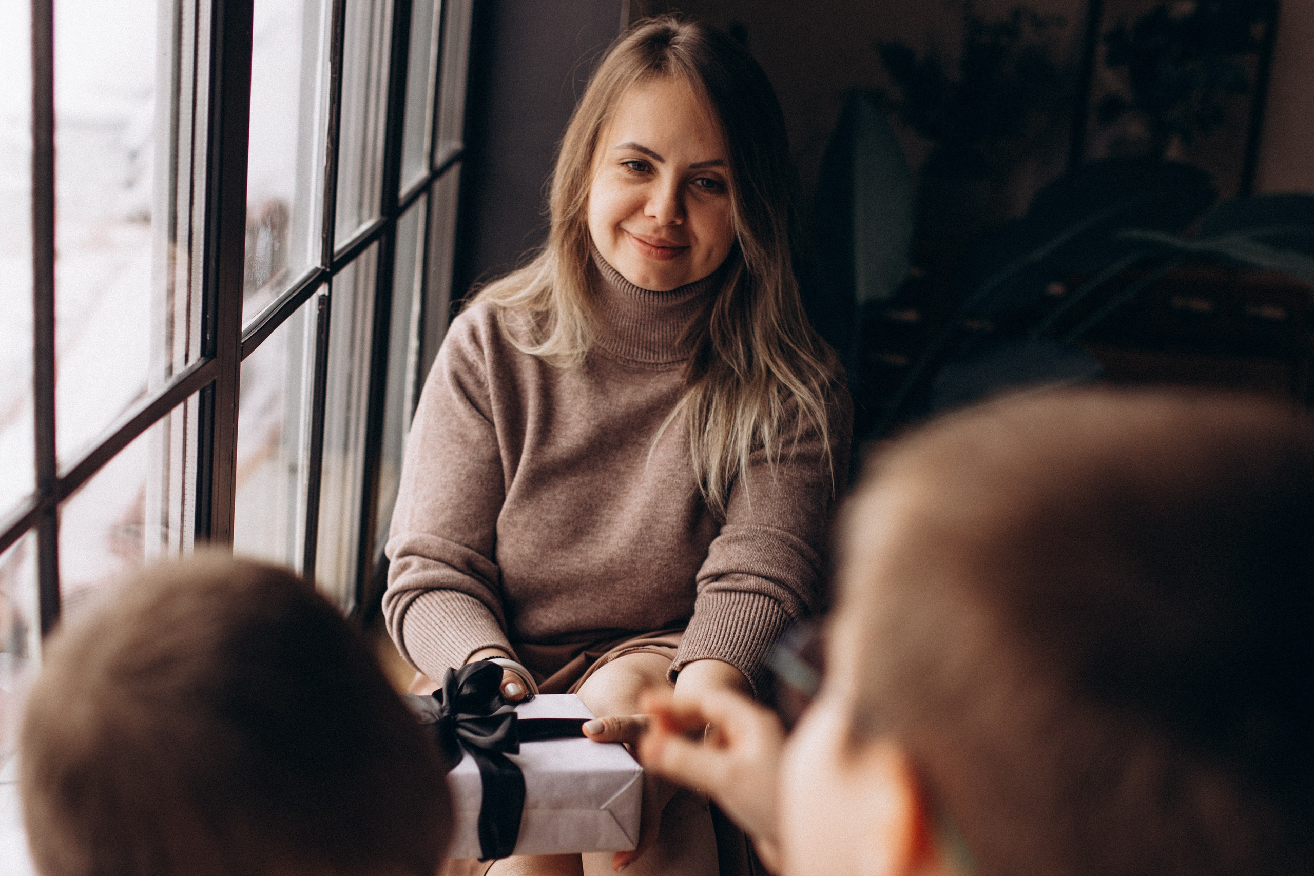 Новогодняя история большой семьи. Семейный фотограф lifestyle в Новосибирске Елена Шпилевая