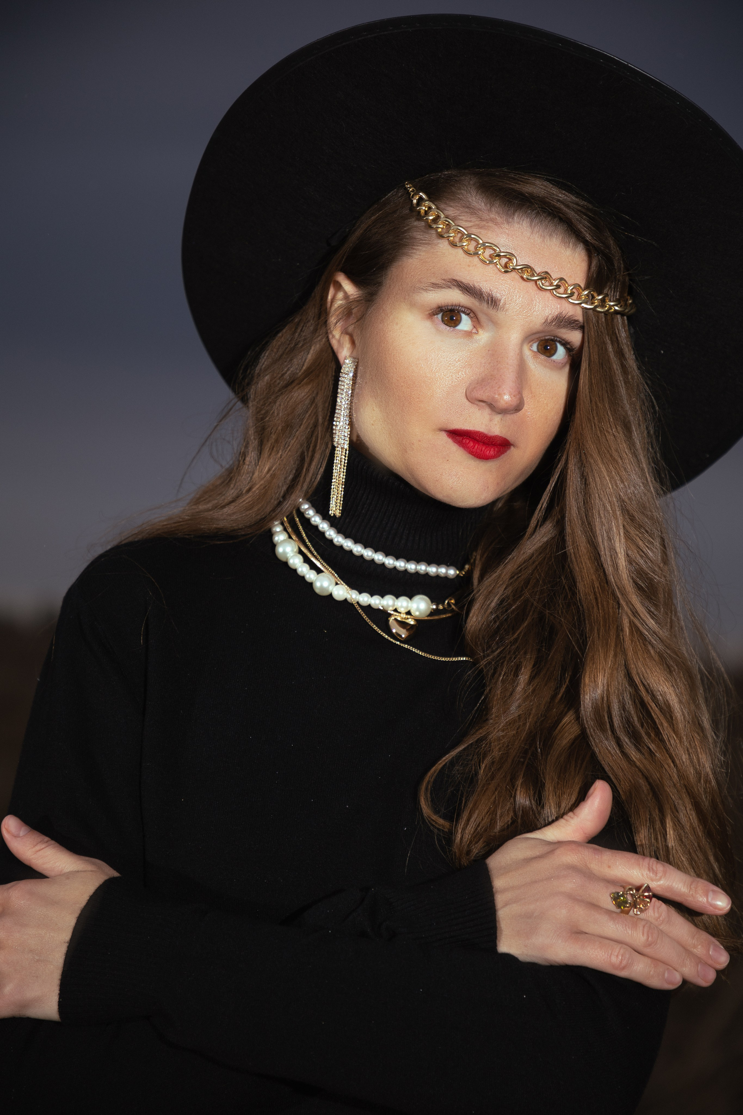 Необычная фотосессия в поле. Фотограф Анастасия Тихонова