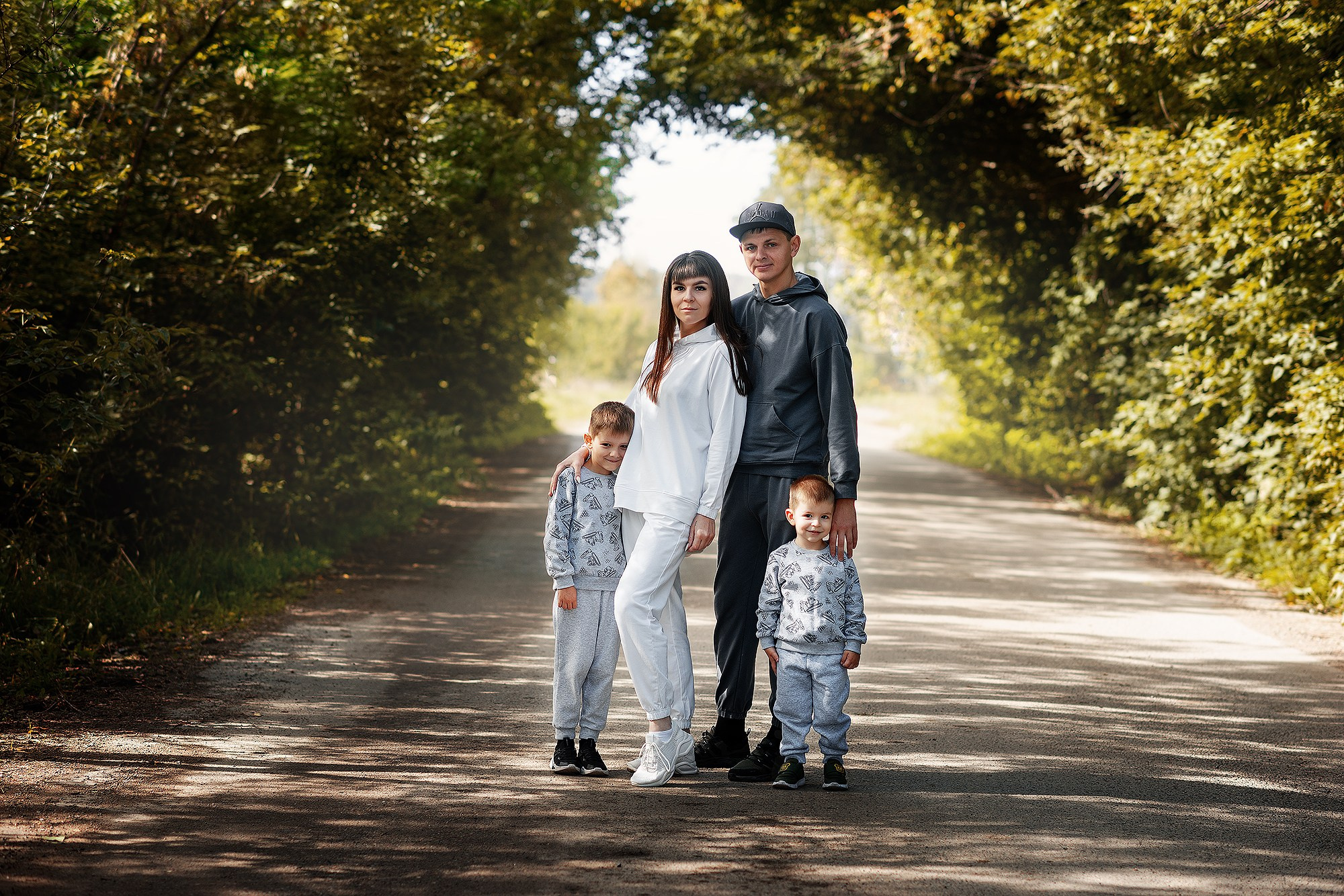 Семейная съёмка на природе. Семейный фотограф г. Новокузнецк Юлия Машникова