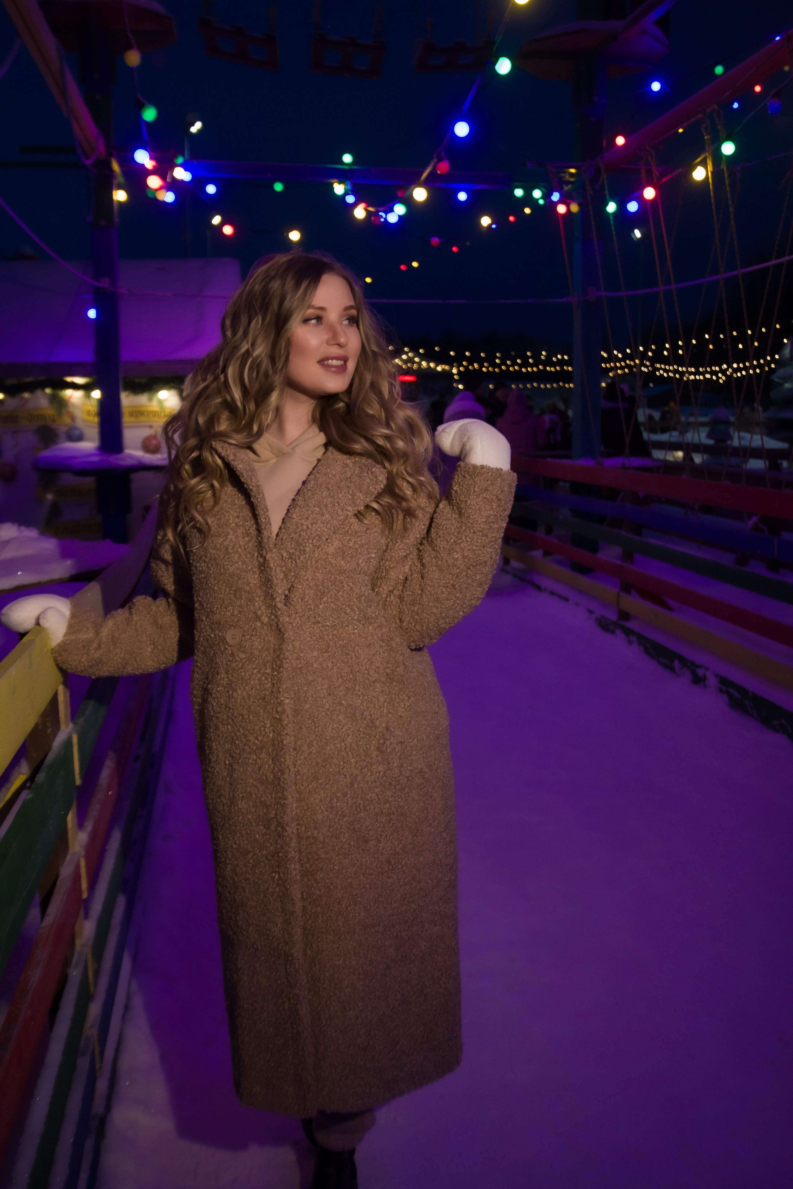 Морозный день. Женский портрет и немного больше в Санкт-Петербурге