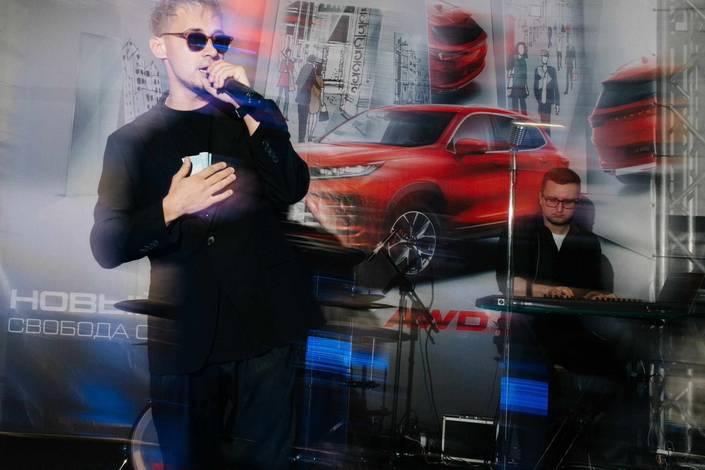 Открытие автосалона Exeed. Портретный и репортажной фотограф Алексей Волков. Москва, Оренбург