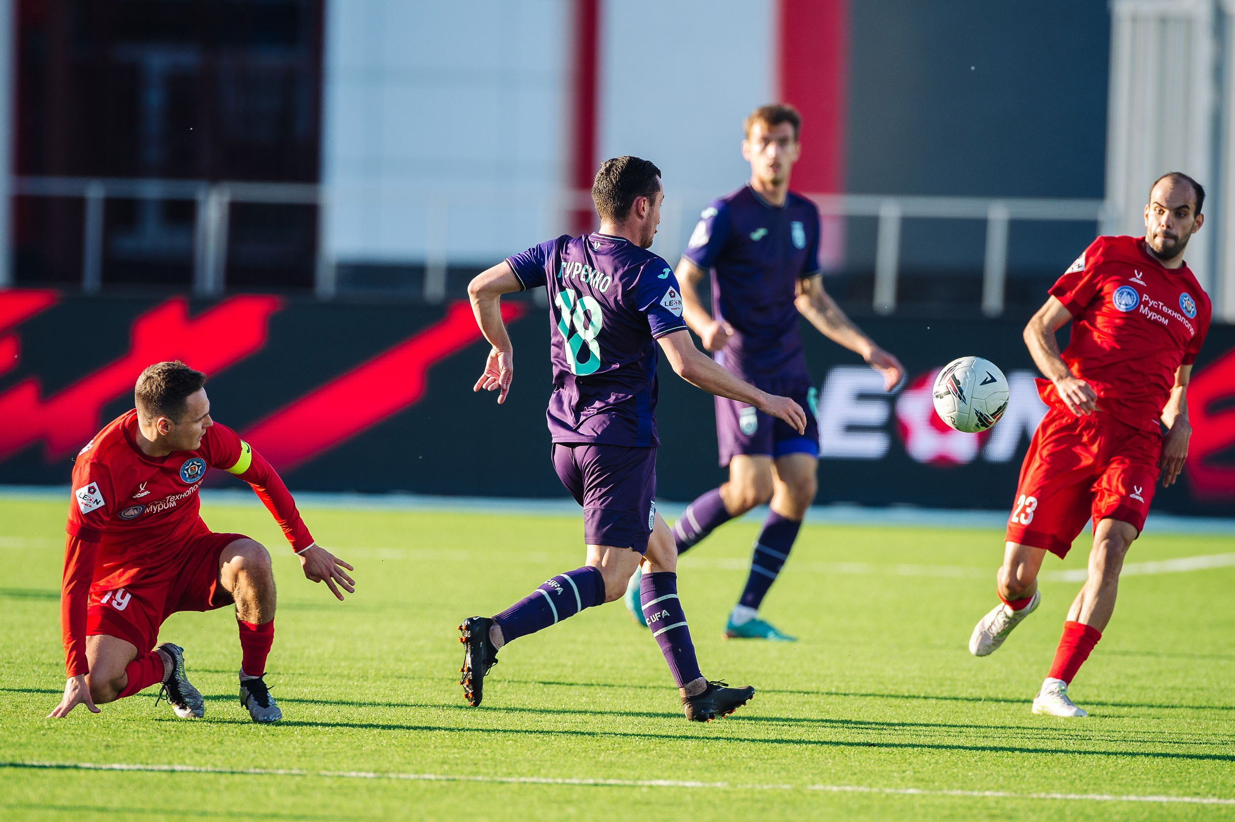 ⚽LEON-Вторая Лига А. 14 тур. ФК «Уфа» — ФК «Муром». Спортивный фотограф в Уфе Евгений Буров