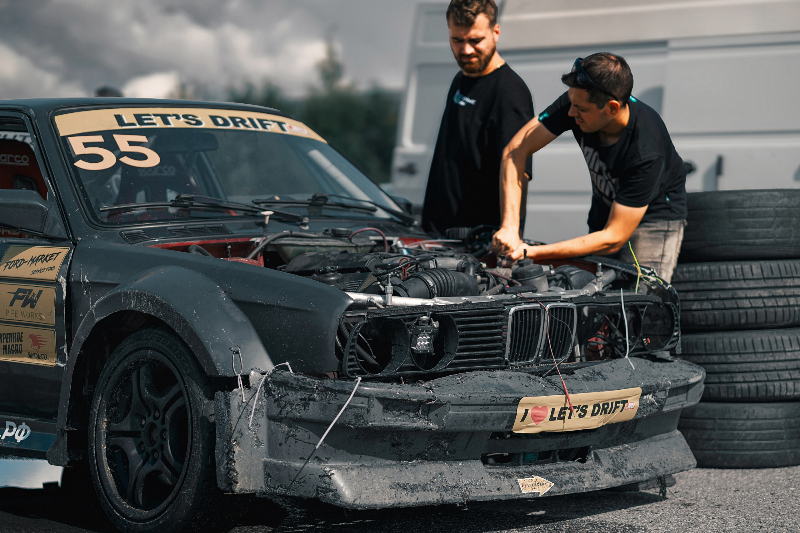 Фотосъемка соревнований по дрифту в Санкт-Петербурге | Спортивный репортаж