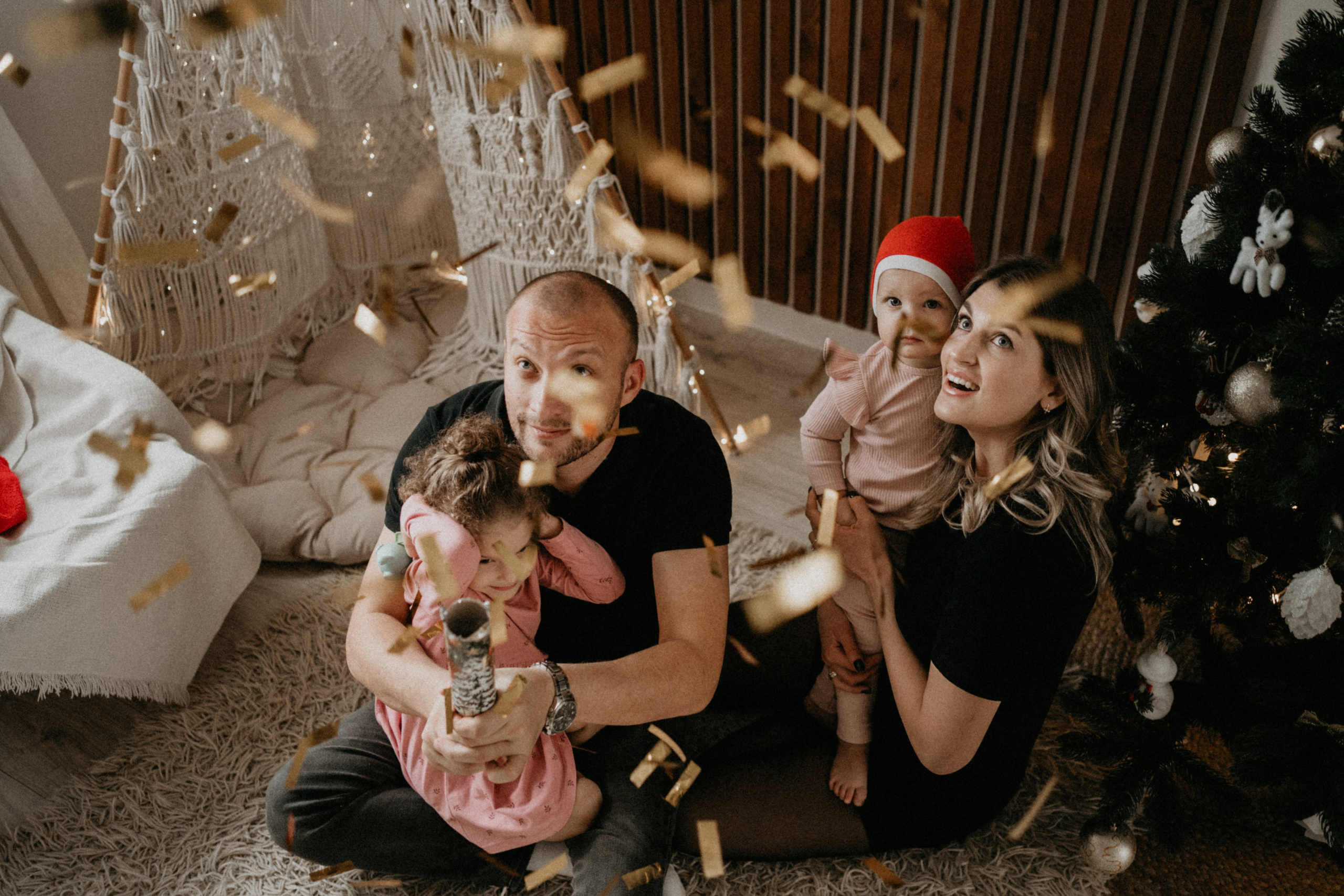 Новогодние Юля и ее семья. Семейный lifestyle фотограф в Ростове-на-Дону