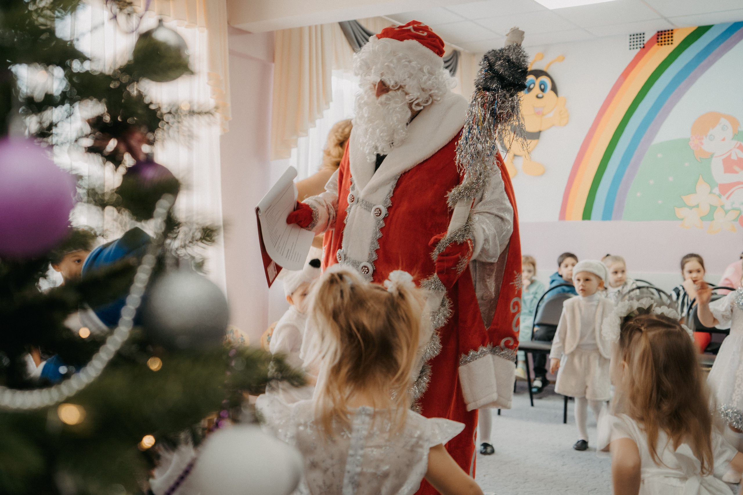 Утренник новогодний «Солнышко». Семейный lifestyle фотограф в Ростове-на-Дону