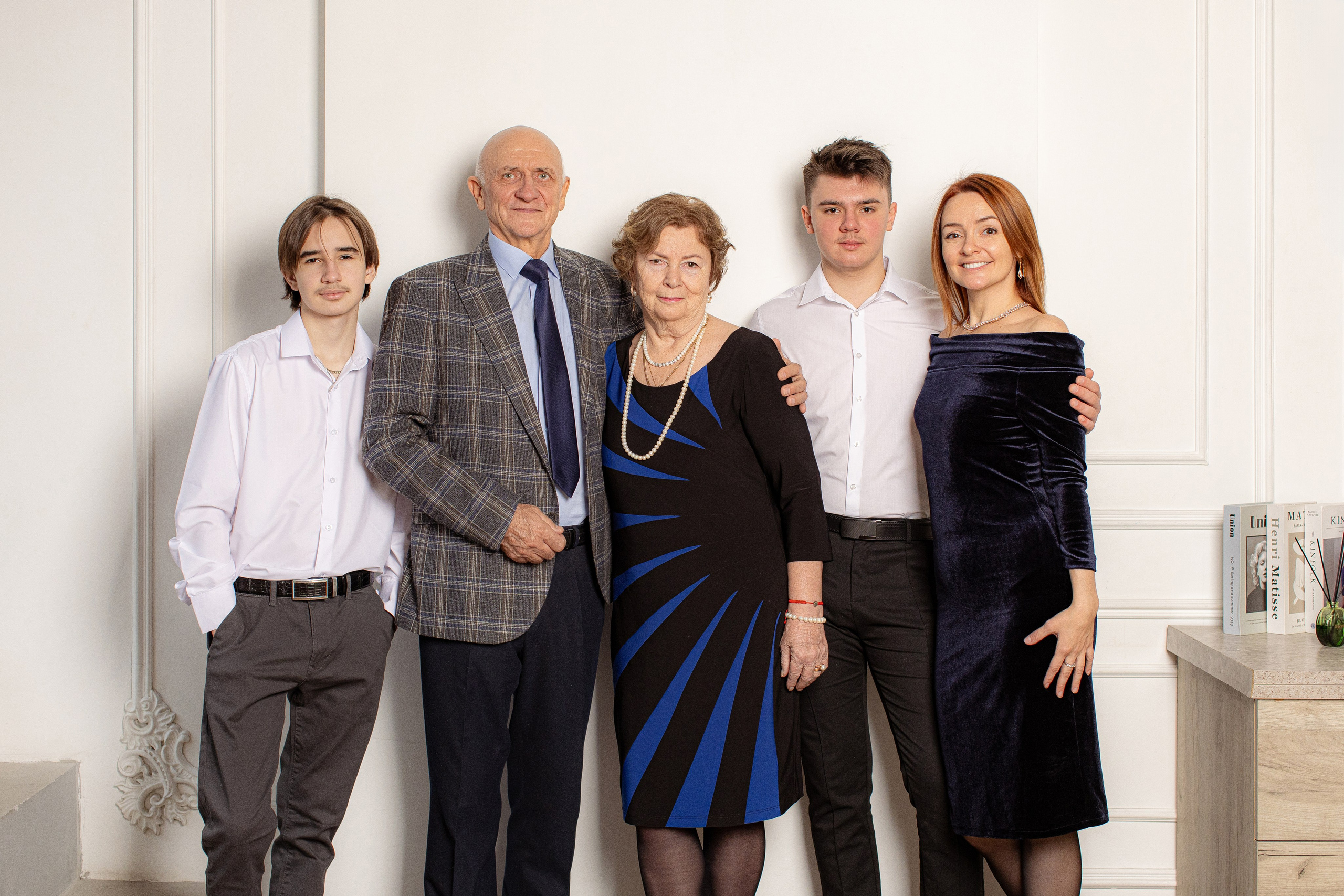 Семейная фотосессия в фотостудии в СПб