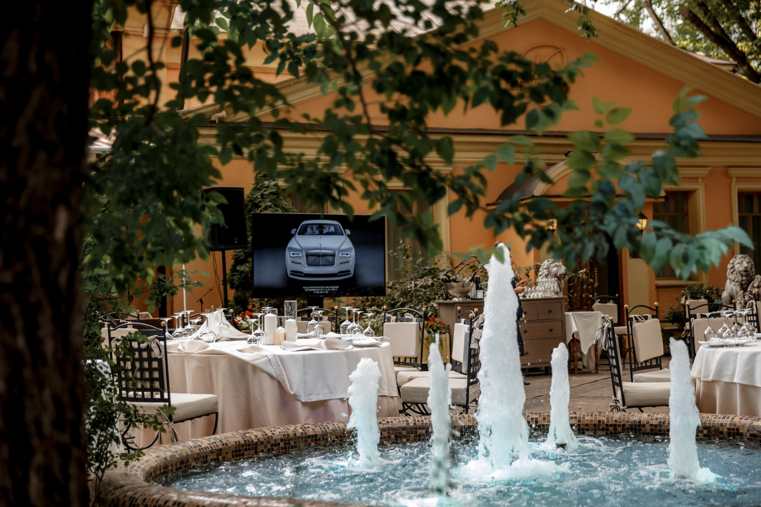 Галла ужин Rolls-Royce. Корпоративный и репортажный фотограф Москва