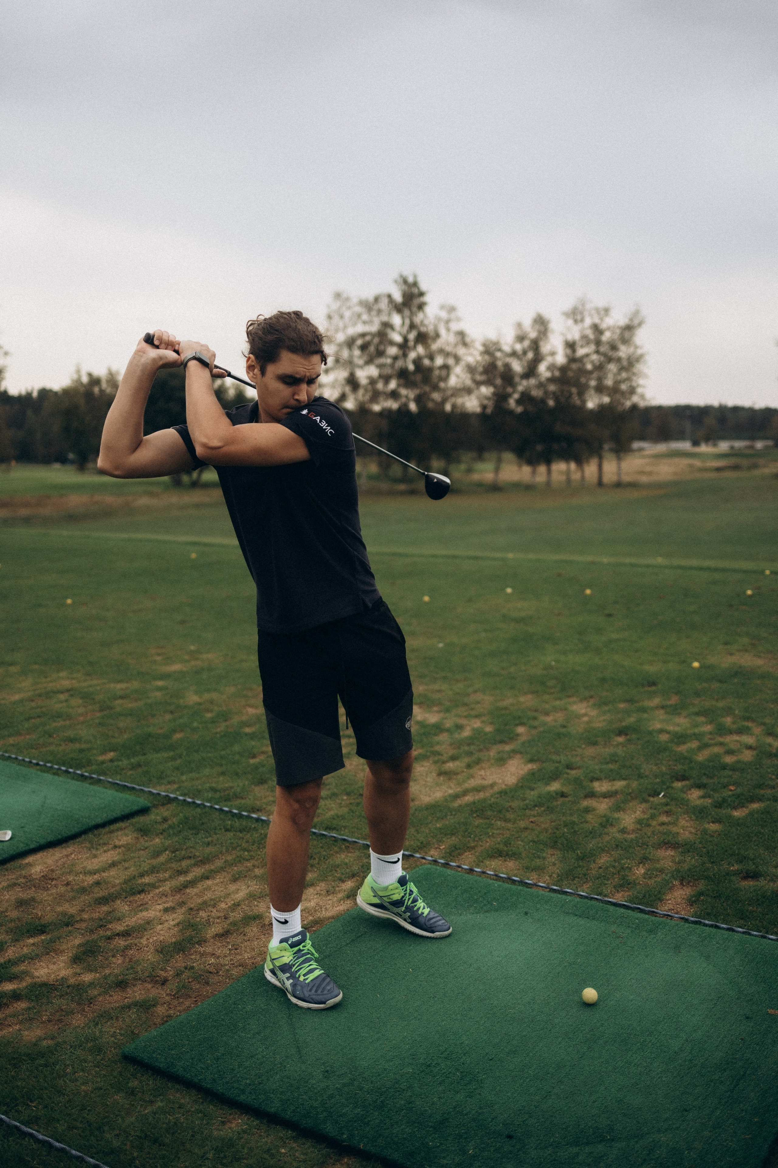 Корпоратив компании Аксон «игра в гольф». Фотограф Артем Бросов в Санкт-Петербурге и Дубае